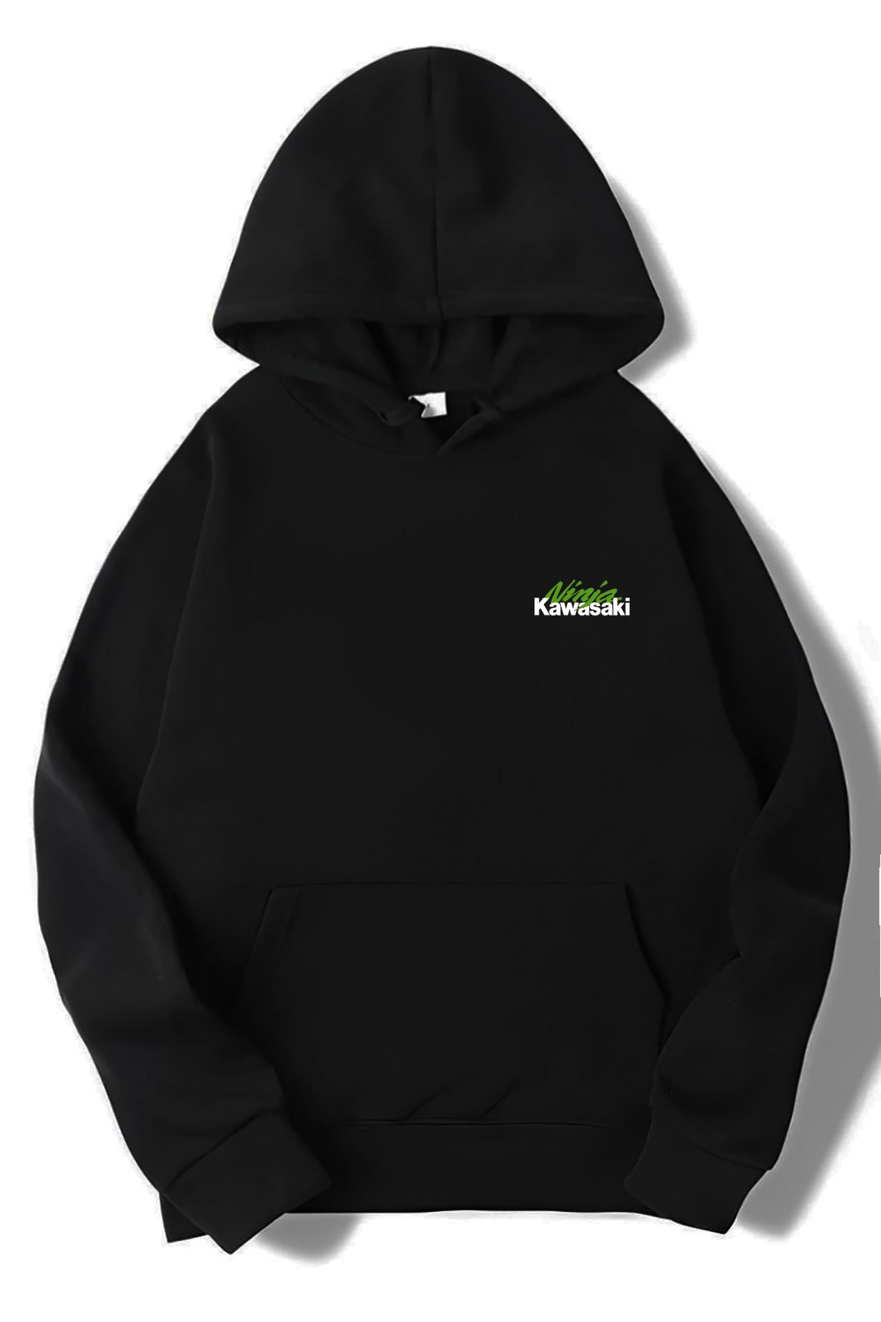 BRZ Collection Unisex Oversize Kawasaki Ninja H2R Hoodie