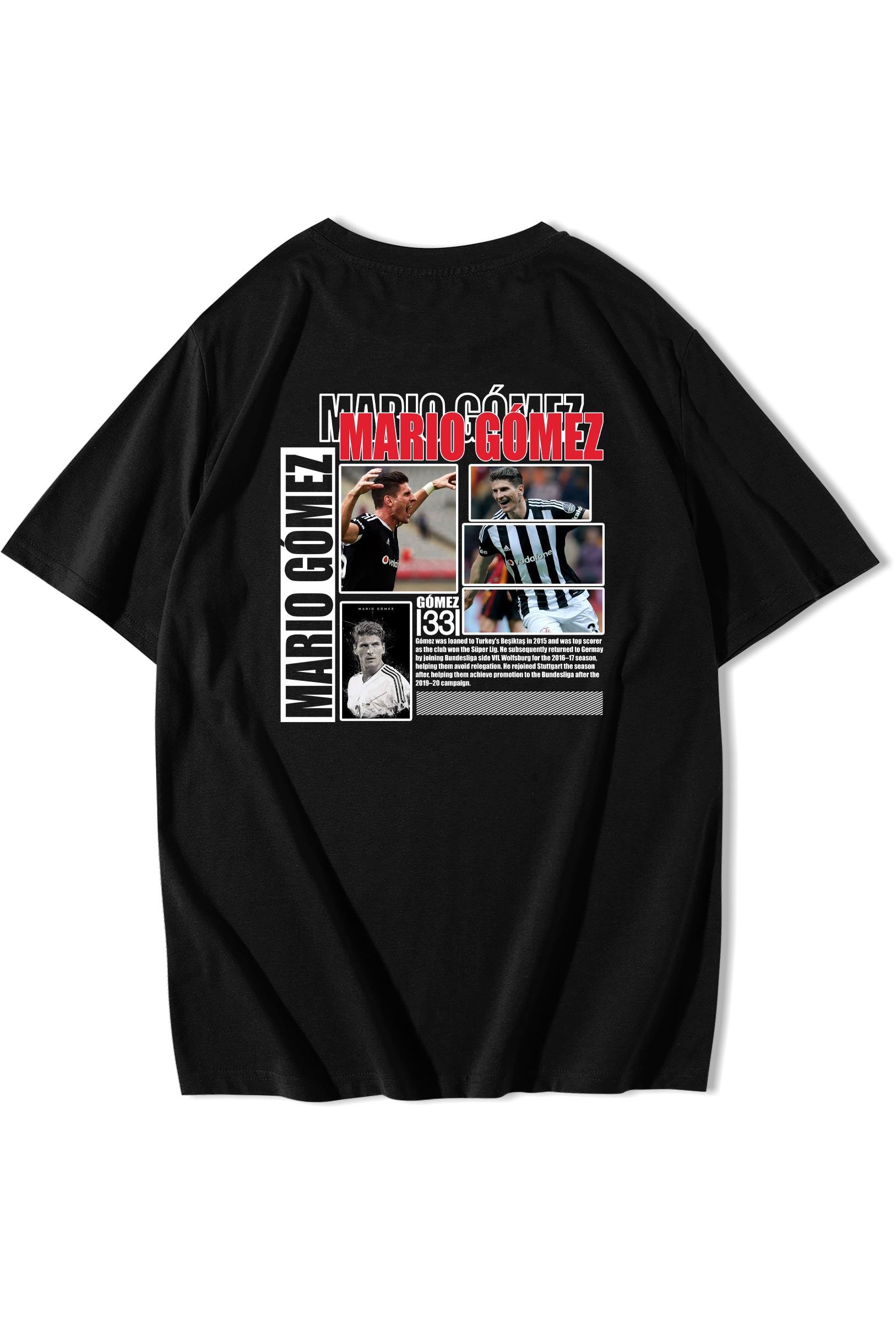 BRZ Collection Unisex Oversize Mario Gomez T-shirt