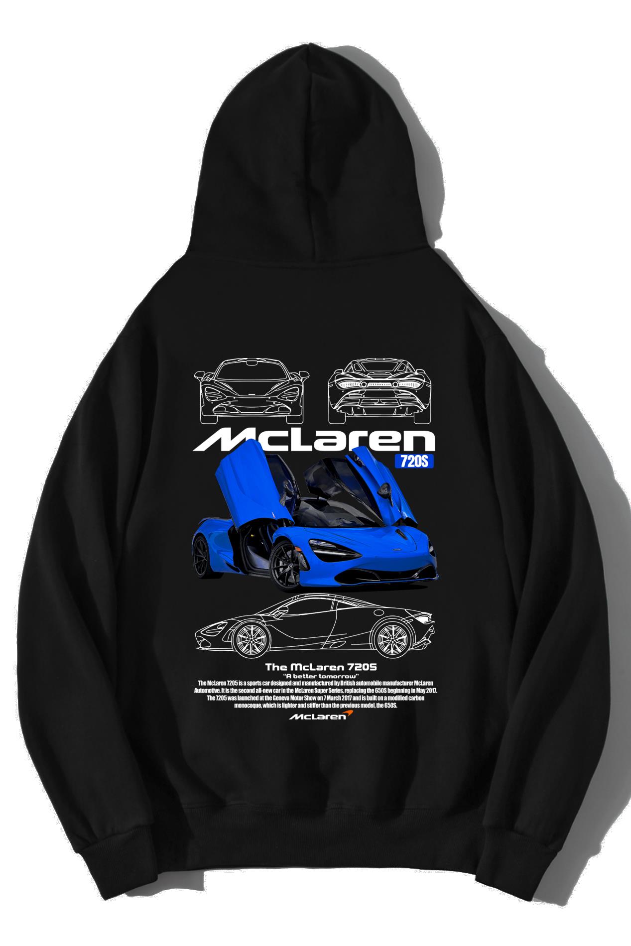 BRZ Collection Unisex Oversize McLaren 7205 Hoodie