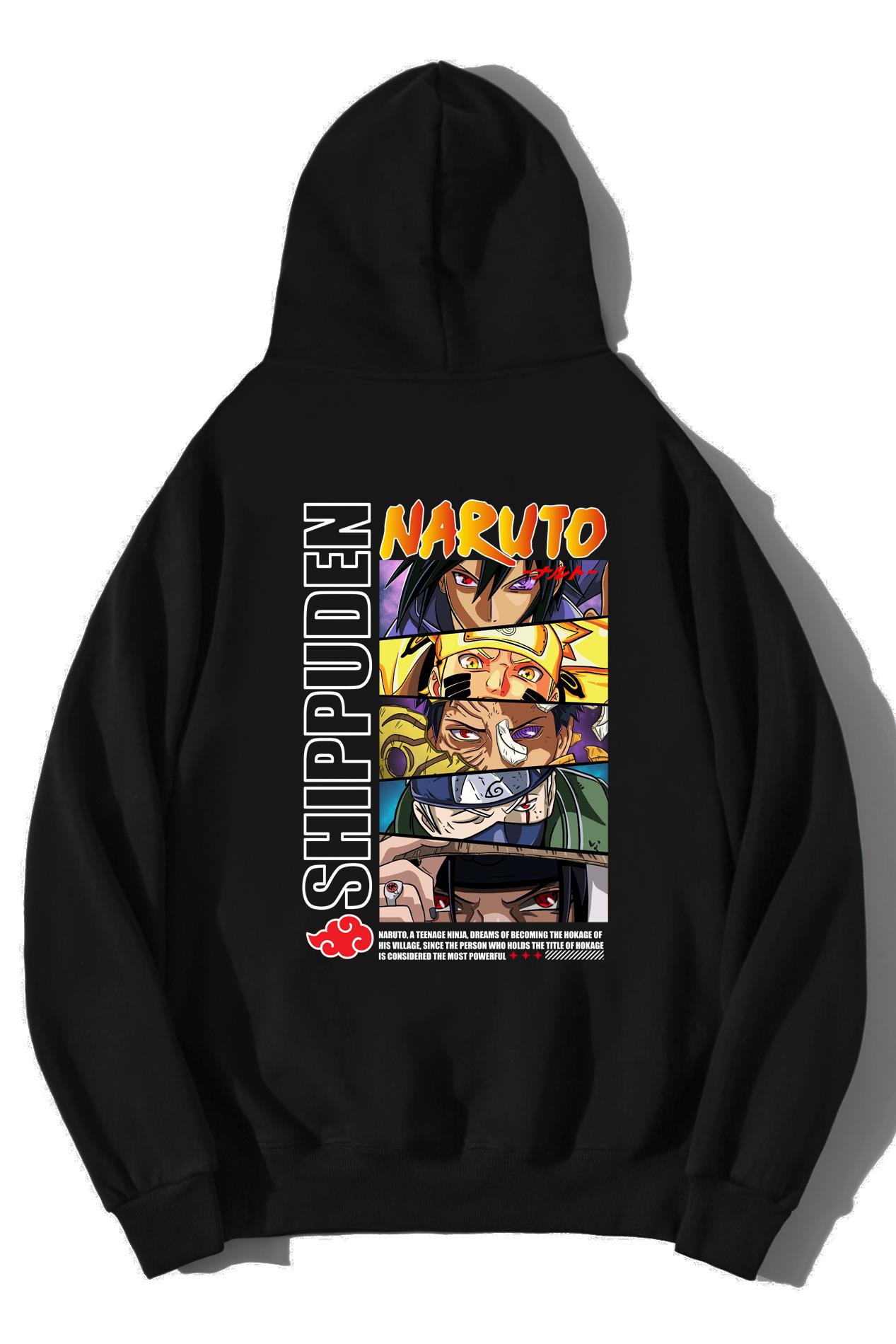 BRZ Collection Unisex Oversize Naruto: Shippuden Hoodie
