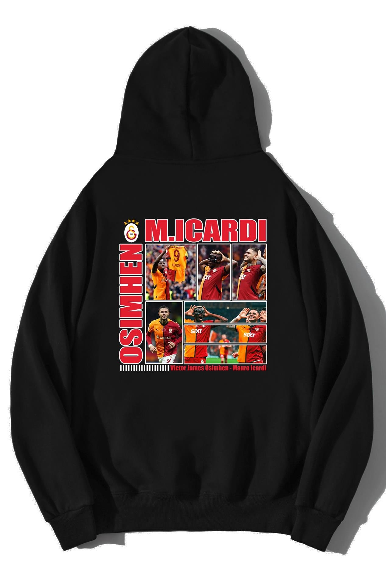 BRZ Collection Unisex Oversize Osimhen & Icardi Hoodie