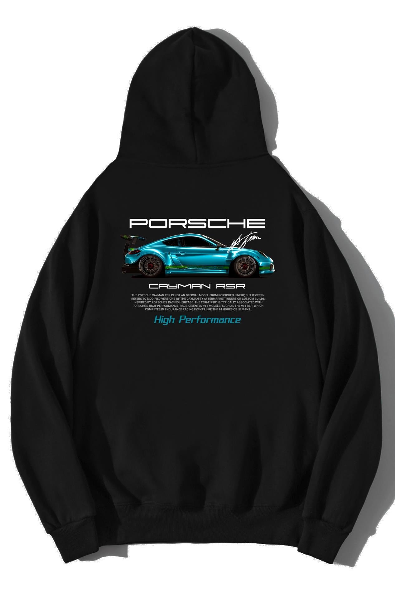 BRZ Collection Unisex Oversize Porsche Cayman RSR Hoodie