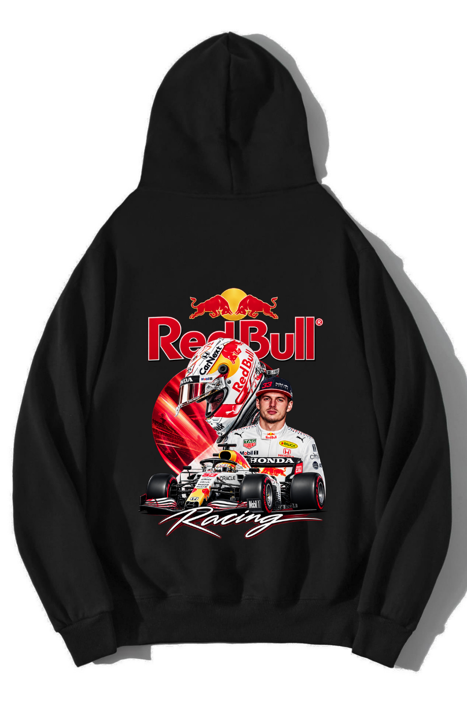 BRZ Collection Unisex Oversize Racing F1 Redbull Hoodie