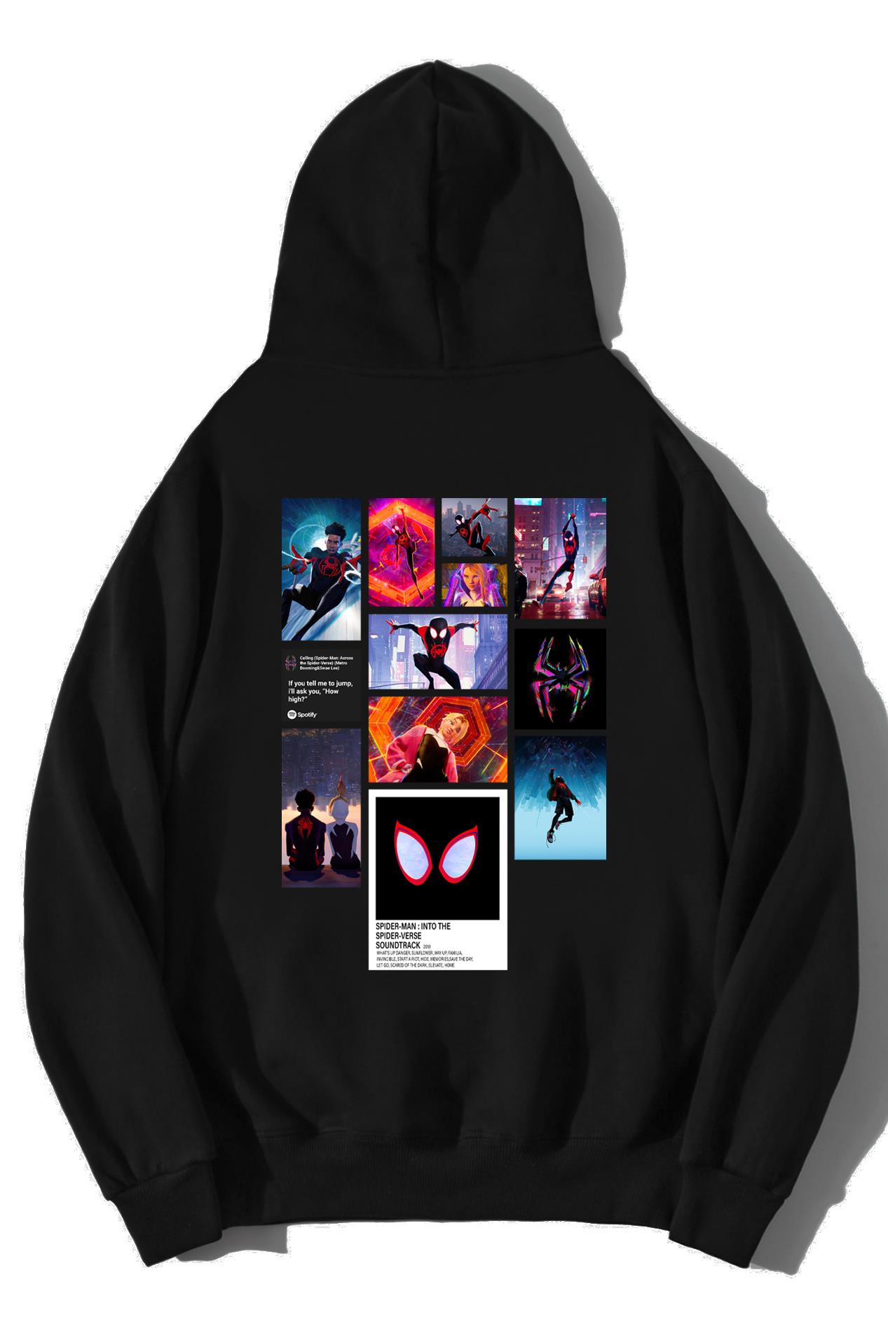 BRZ Collection Unisex Oversize Spider-Man: Into The Spider Verse Hoodie