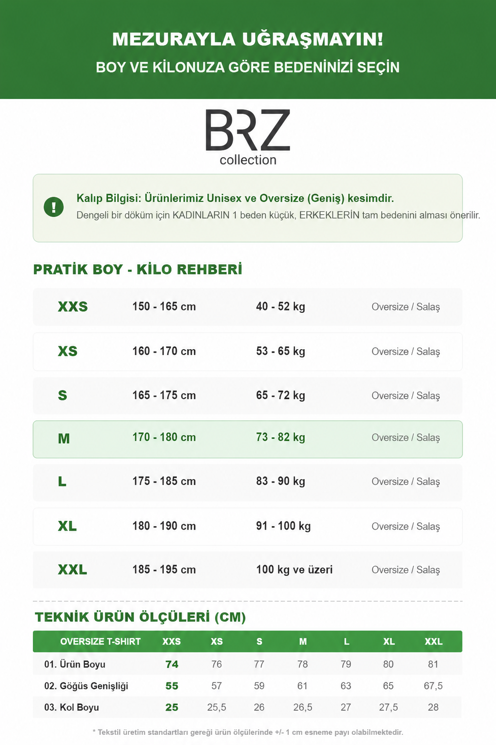 BRZ Collection Unisex Oversize Teenage Mutant Ninja Turtles - Ninja Kaplumbağalar - T-shirt Siyah