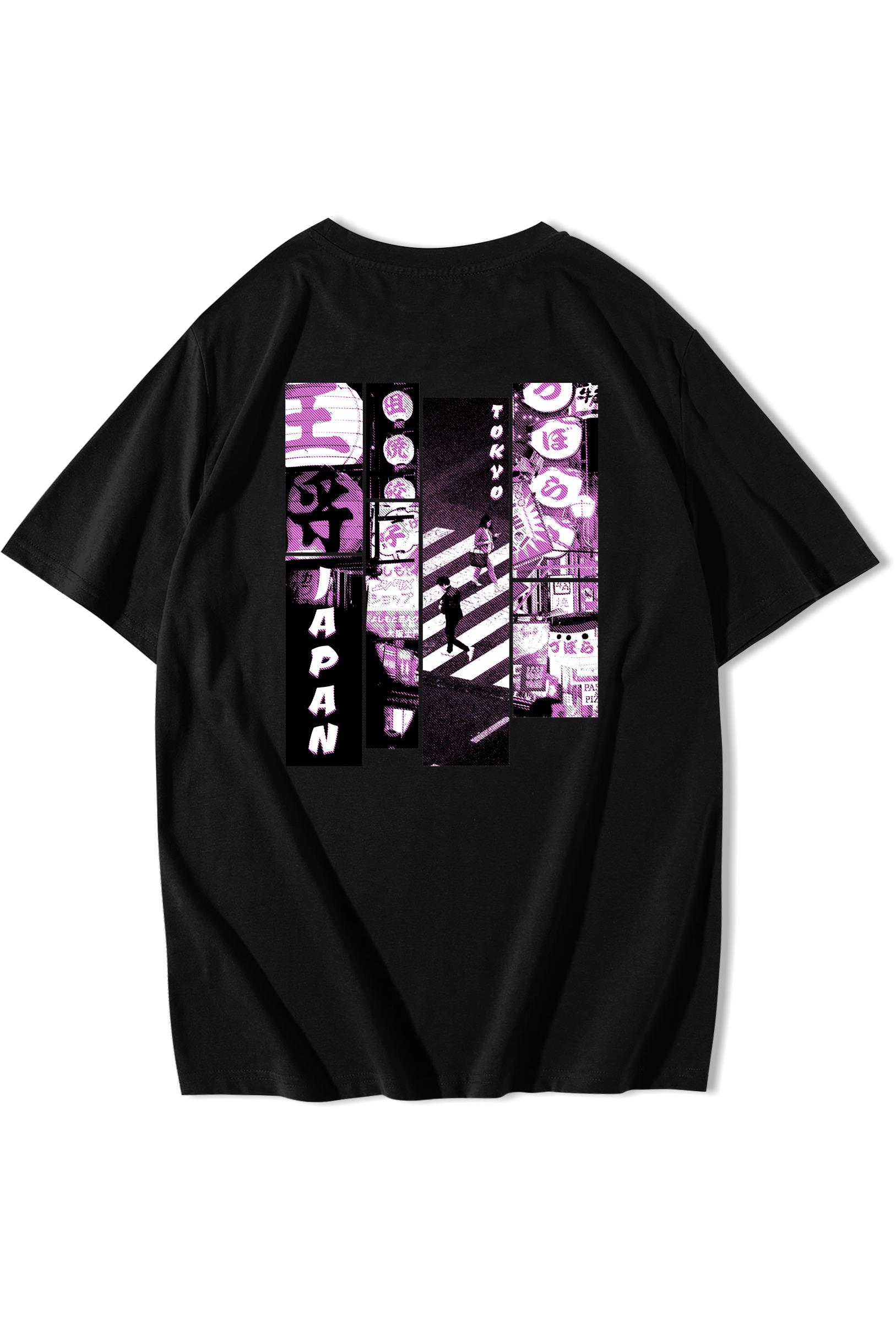 BRZ Collection Unisex Oversize Tokyo T-shirt