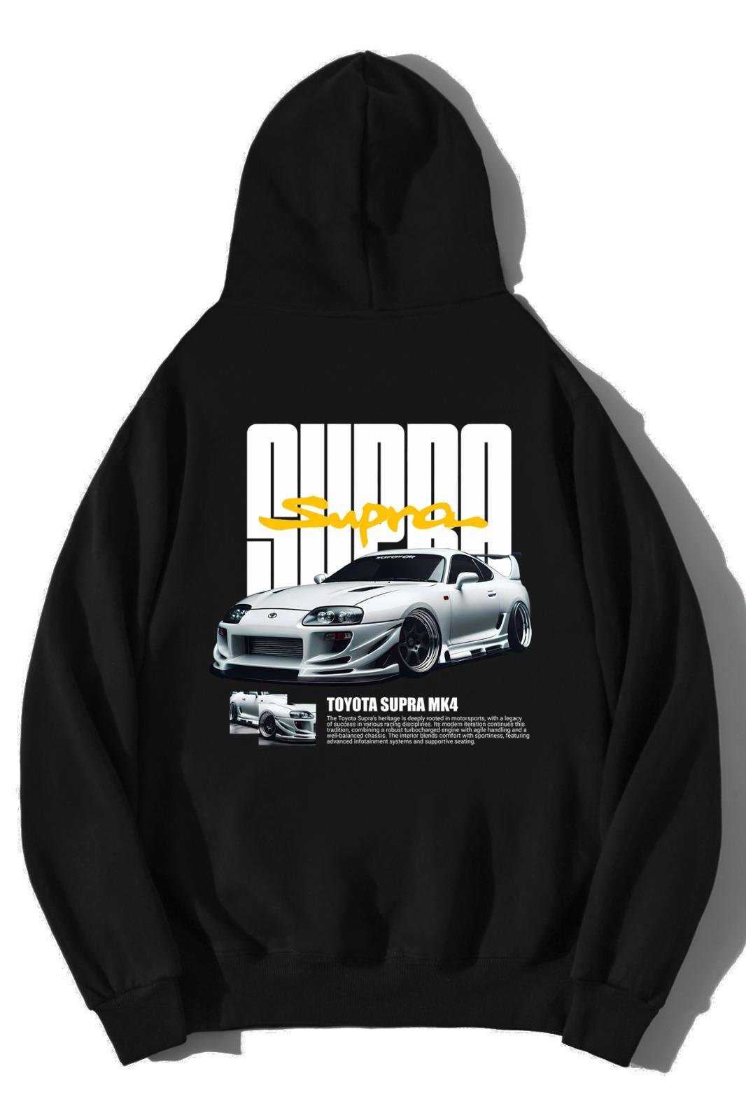 BRZ Collection Unisex Oversize Toyota Supra MK4 Hoodie