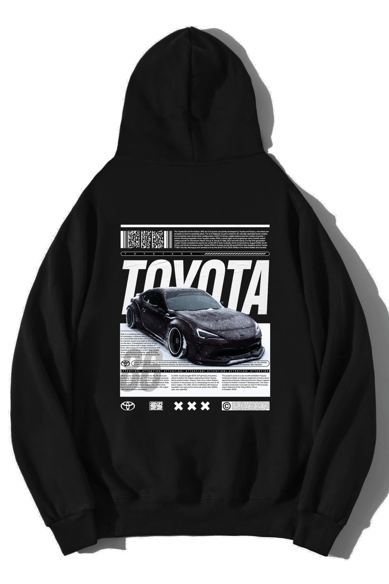 BRZ Collection Unisex Oversize Toyota GT86 Hoodie