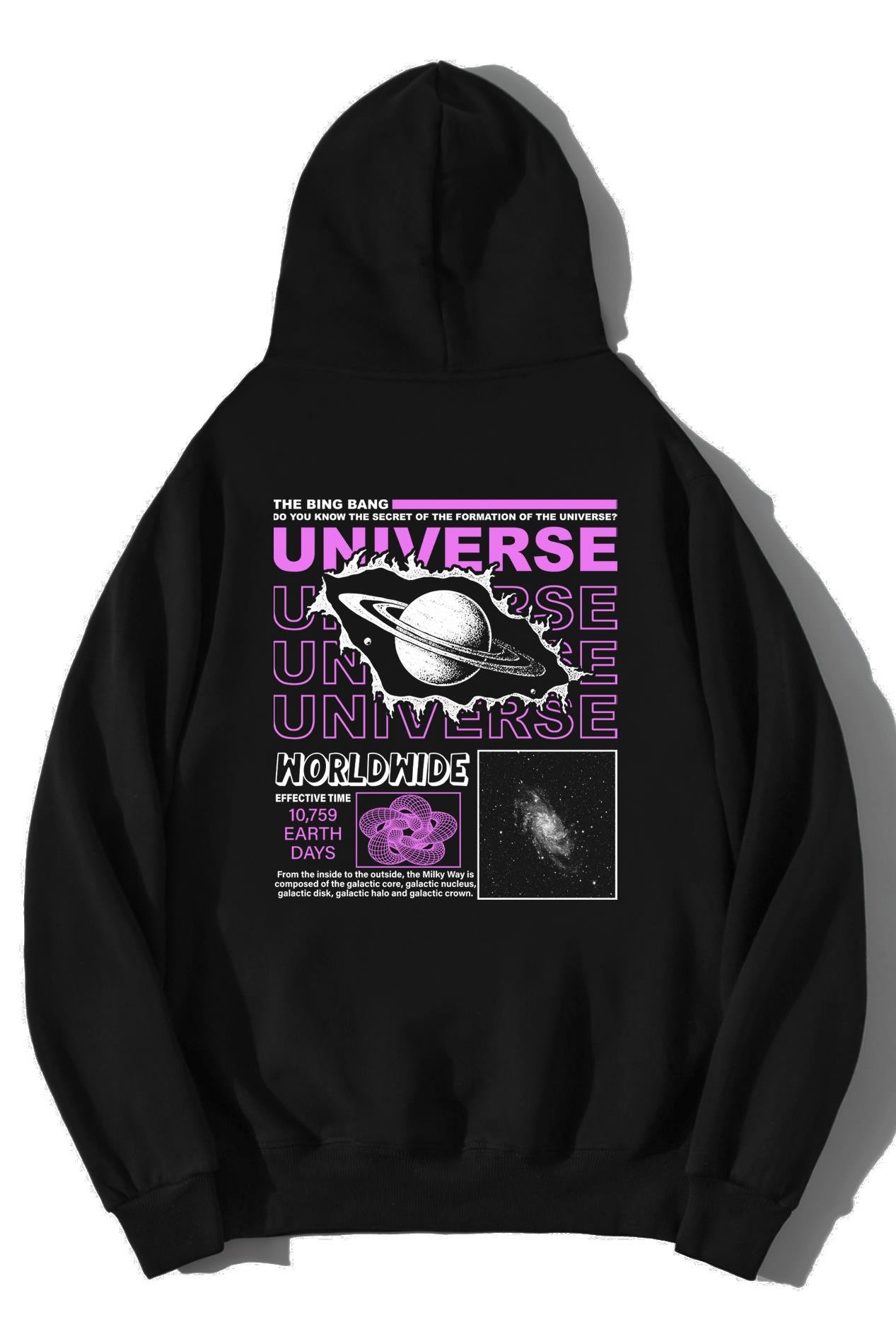 BRZ Collection Unisex Oversize Universe Hoodie