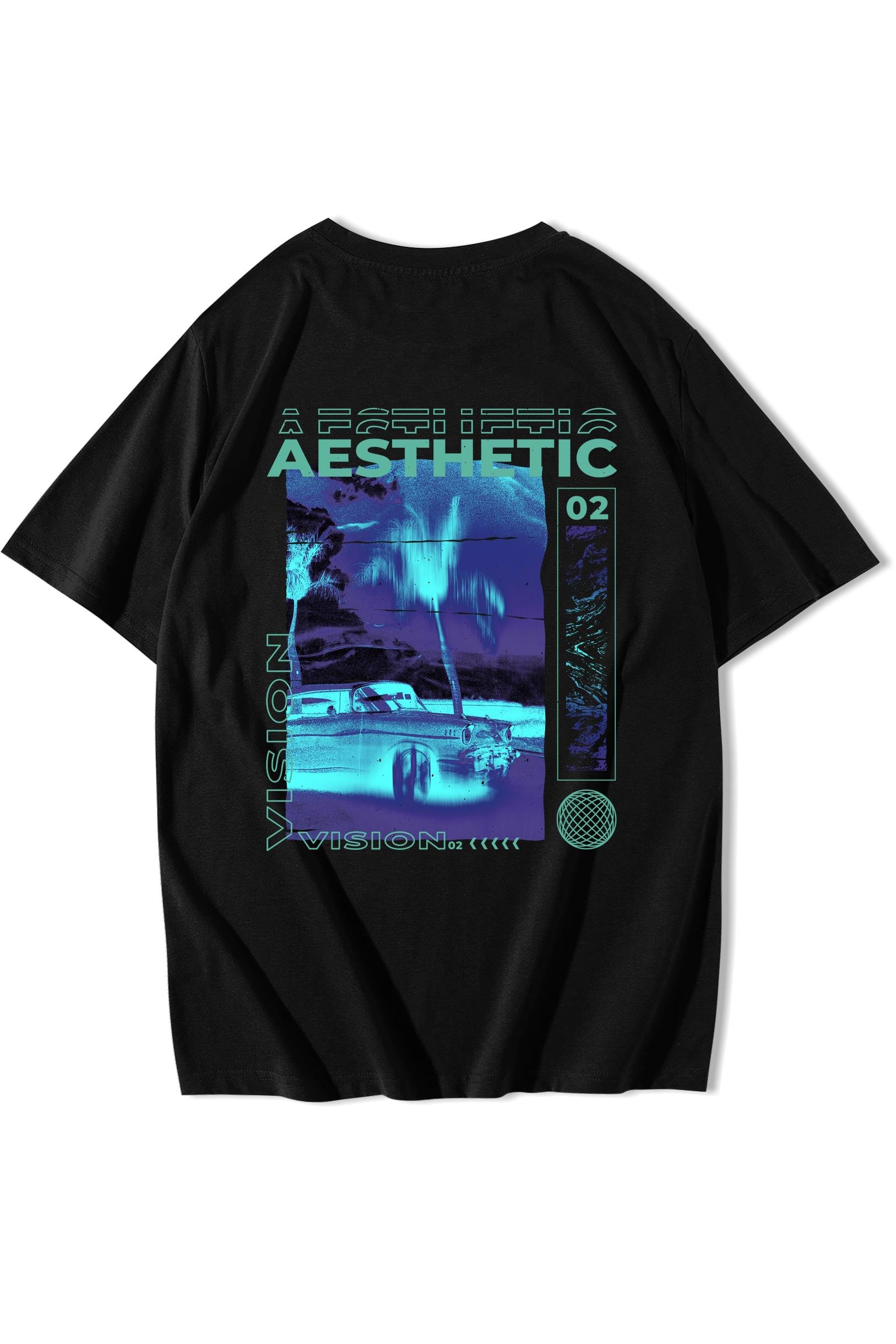 BRZ Collection Unisex Oversize Vision T-shirt