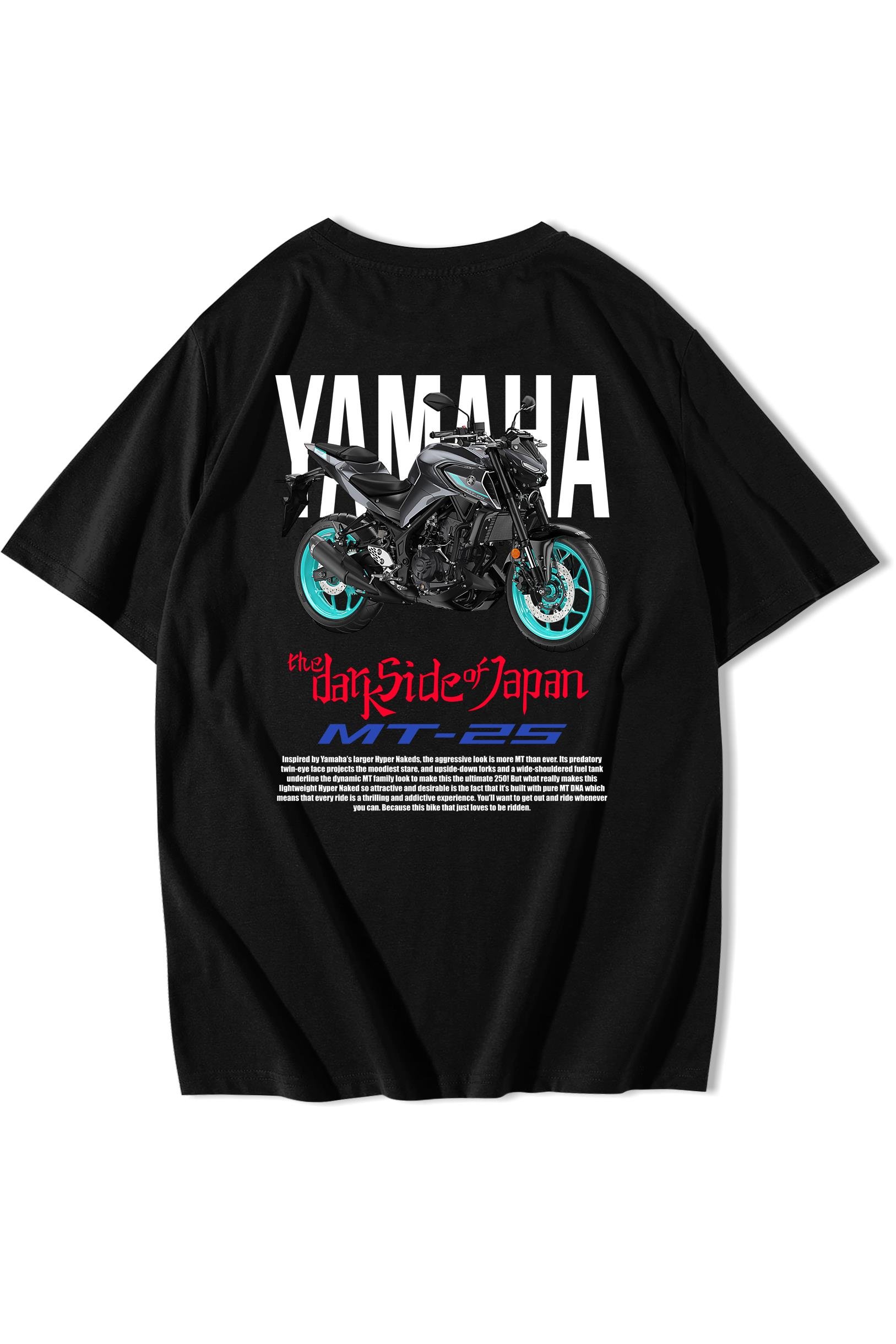 BRZ Collection Unisex Oversize Yamaha MT-25 T-shirt