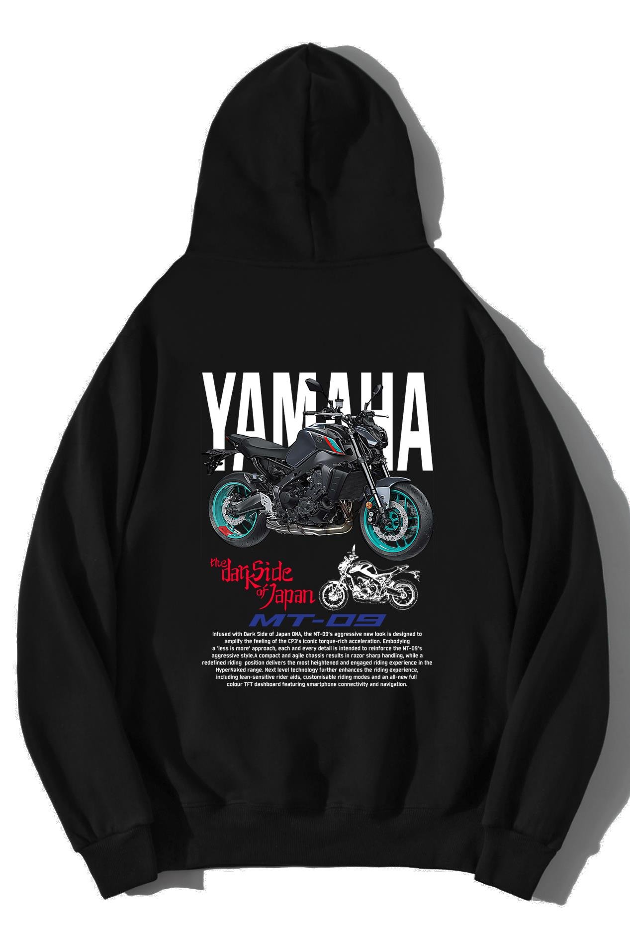 BRZ Collection Unisex Oversize Yamaha MT-09 Hoodie