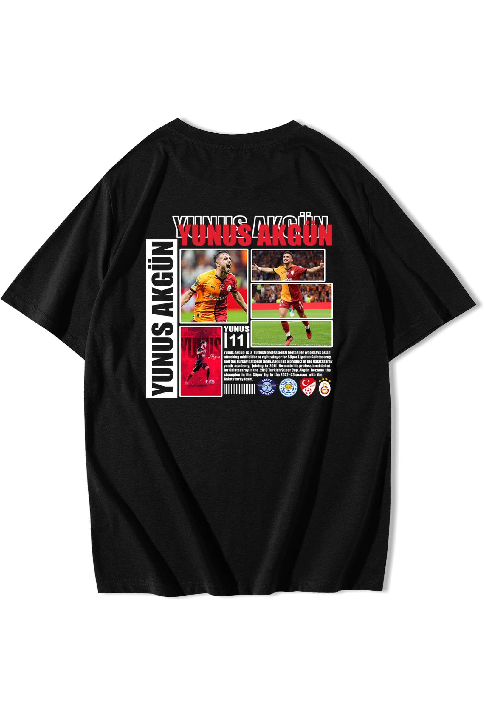 BRZ Collection Unisex Oversize Yunus Akgün T-shirt