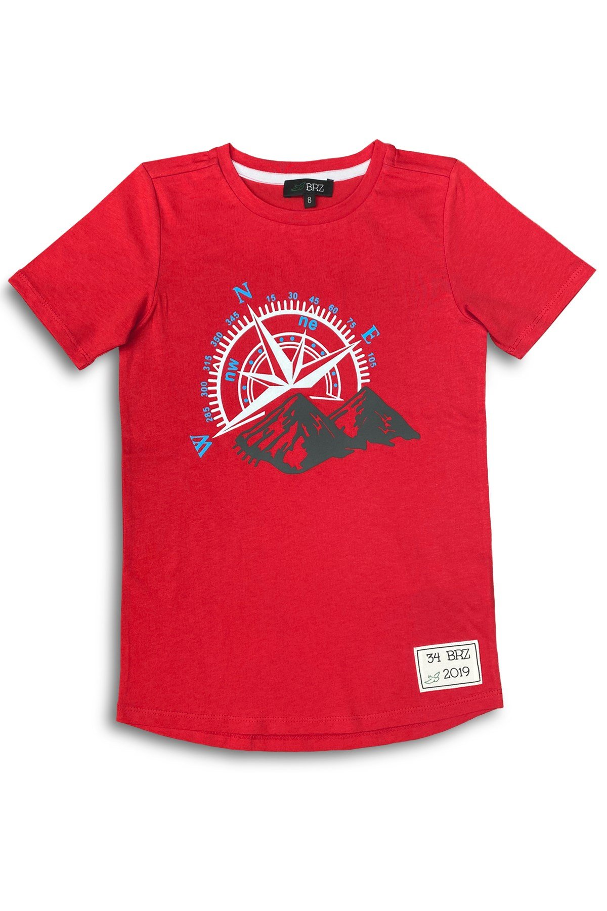 BRZ Kids Baskılı Erkek Çocuk Kısa Kollu T-shirt
