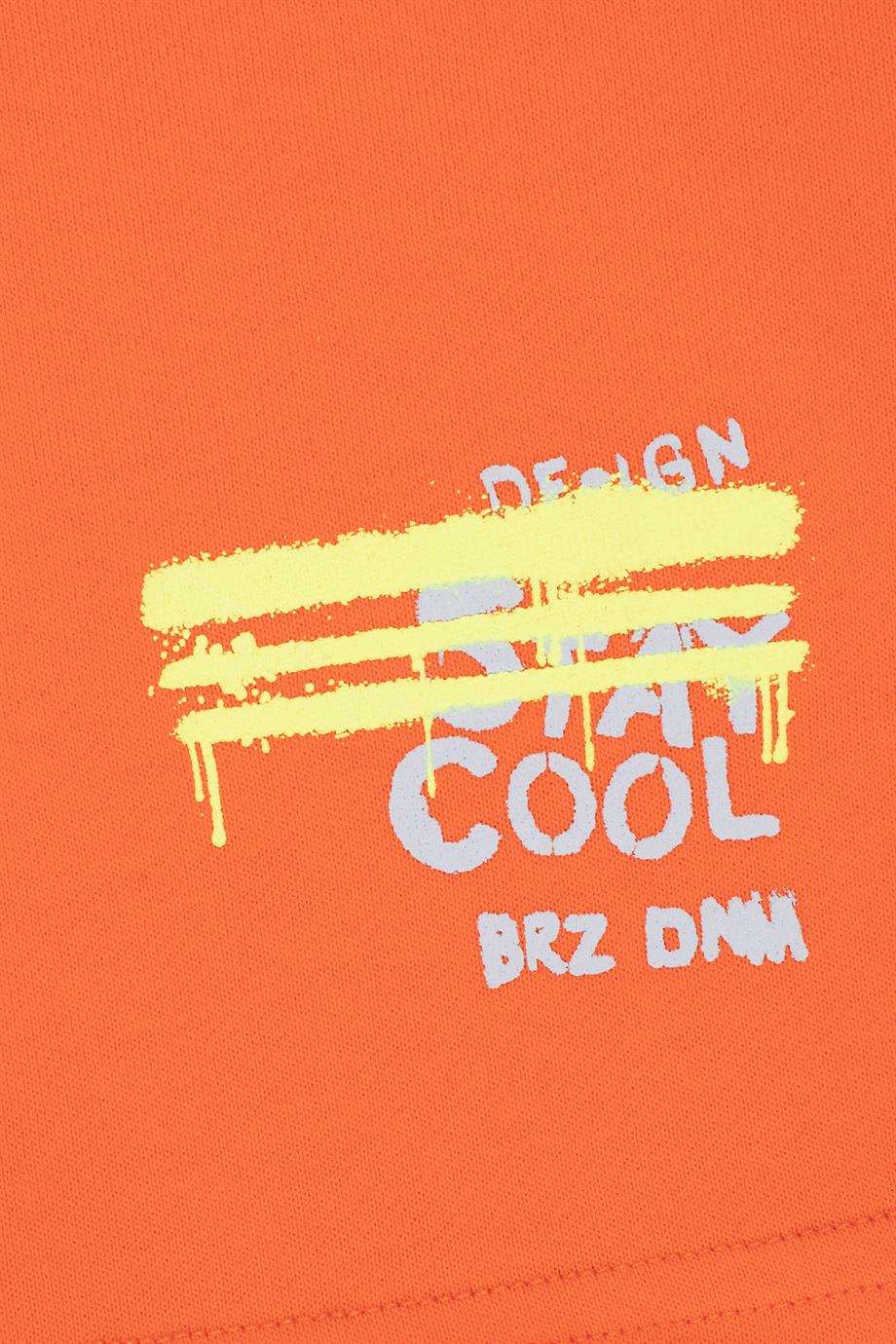 BRZ Kids Baskılı Erkek Çocuk Şort
