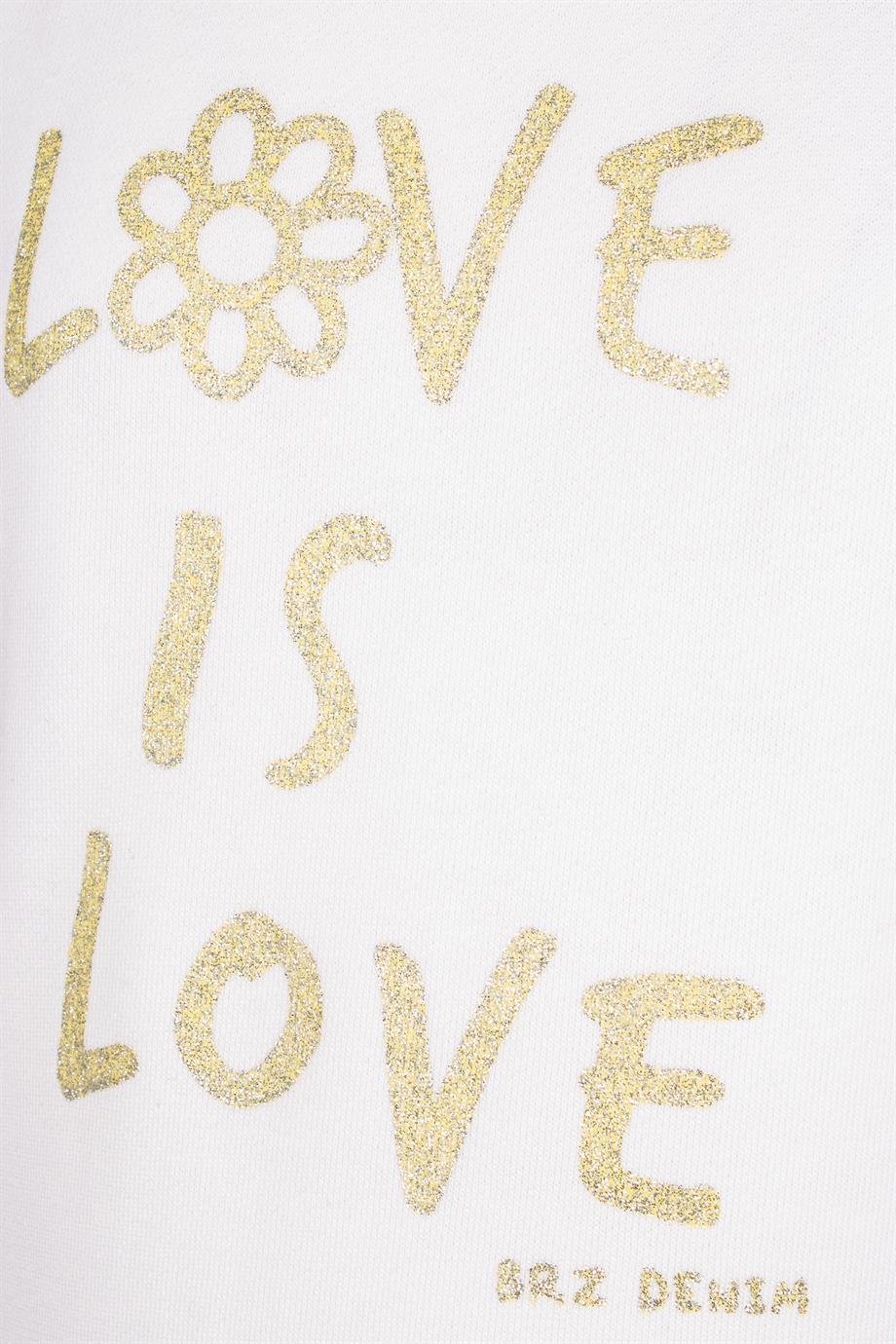 BRZ Kids Baskılı Kız Çocuk Sweatshirt