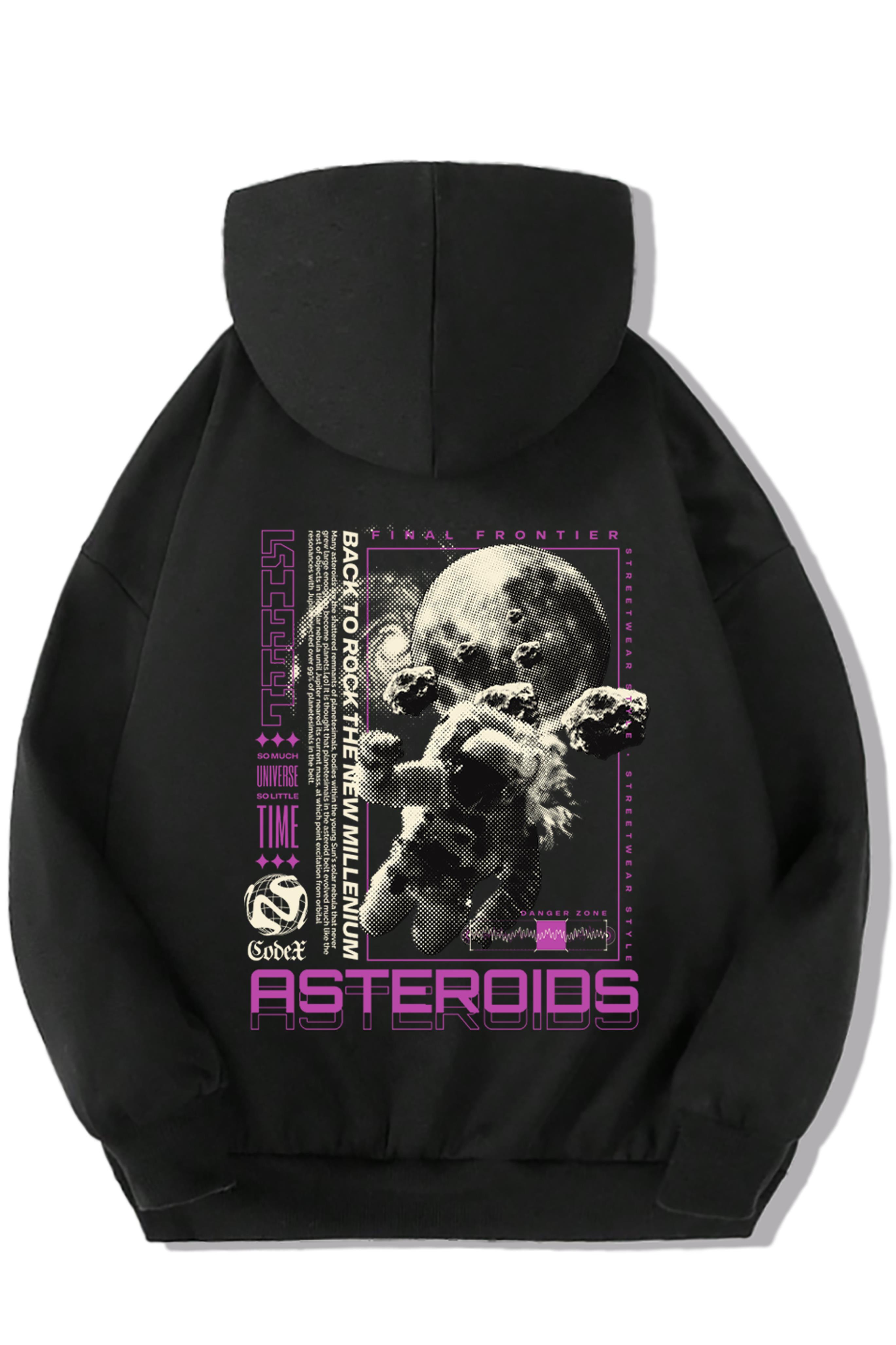 BRZ Kids  Unisex Çocuk Asteroids Hoodie