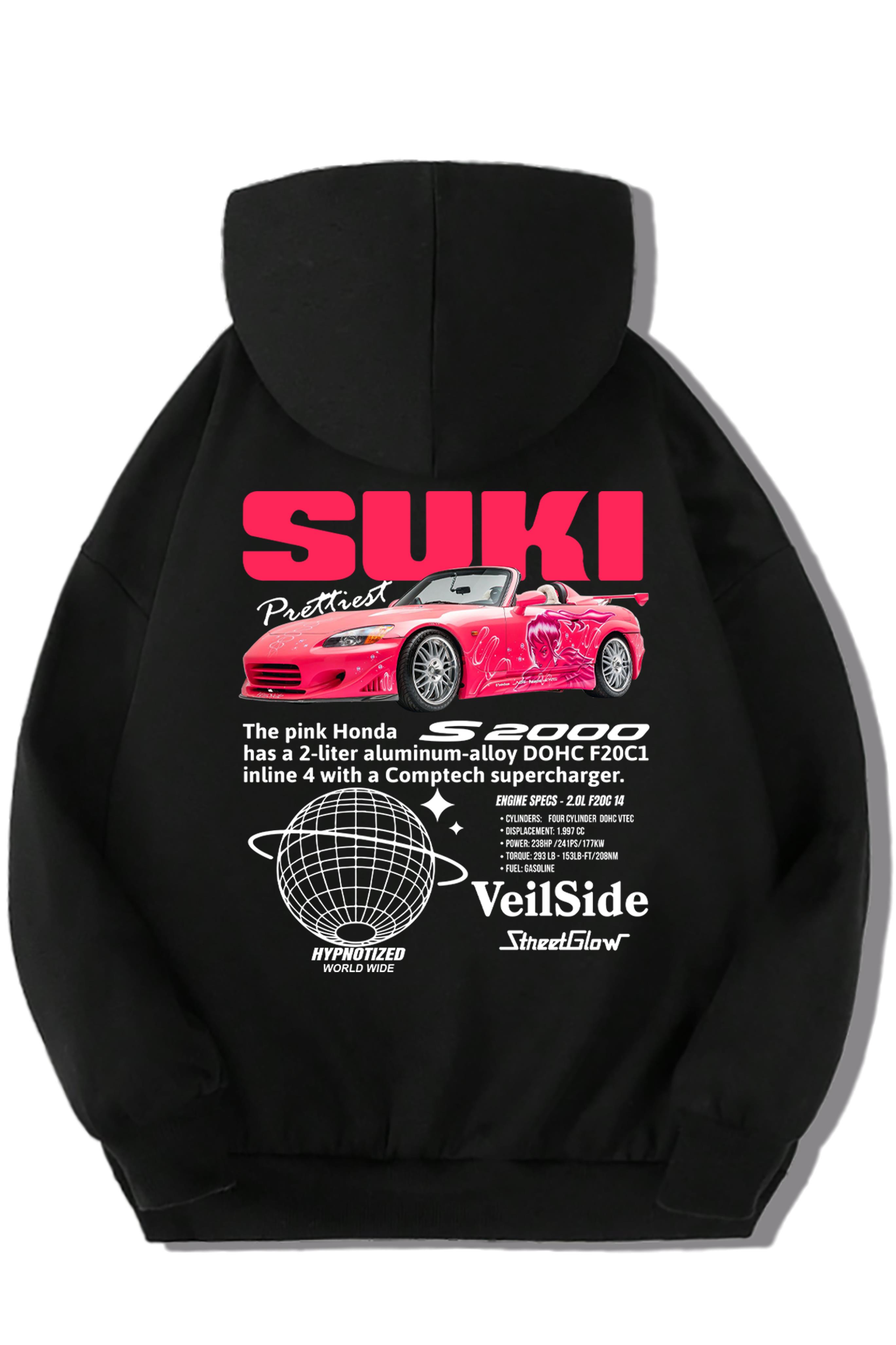BRZ Kids Unisex Çocuk Şimşek Fast and Furious Suki Hoodie