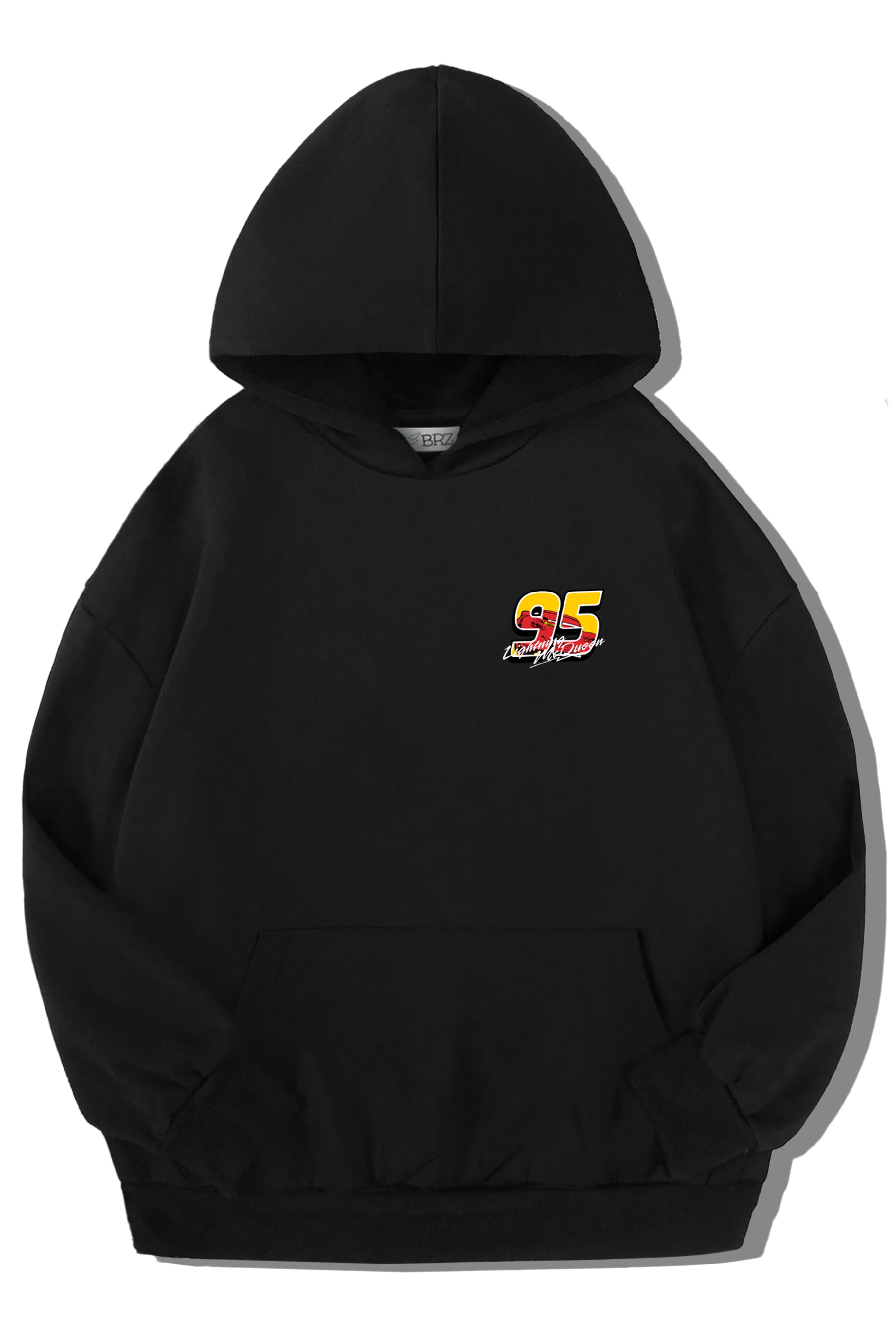 BRZ Kids Unisex Çocuk Şimşek McQueen Arabalar Hoodie