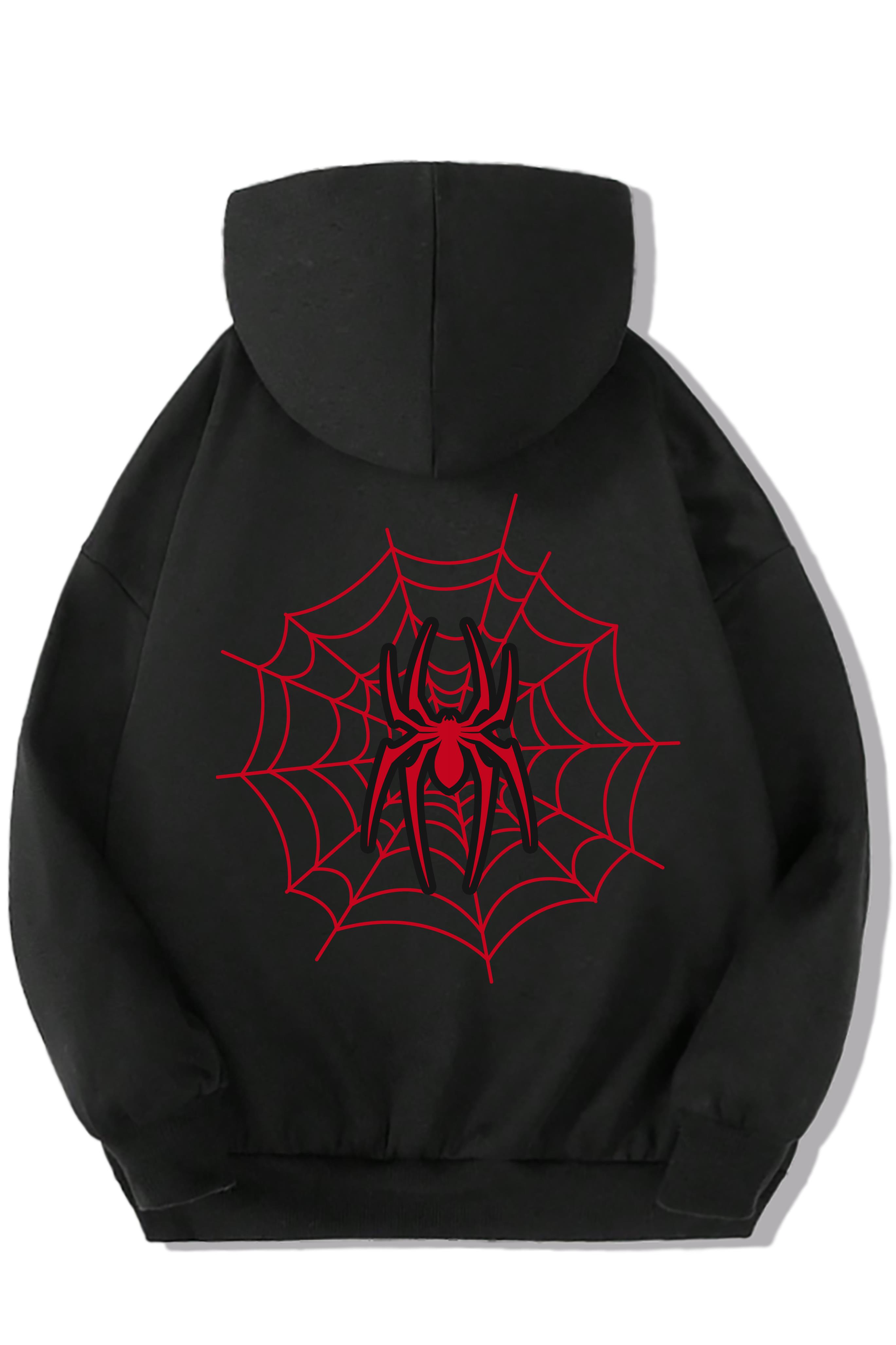 BRZ Kids Unisex Çocuk Spider Hoodie