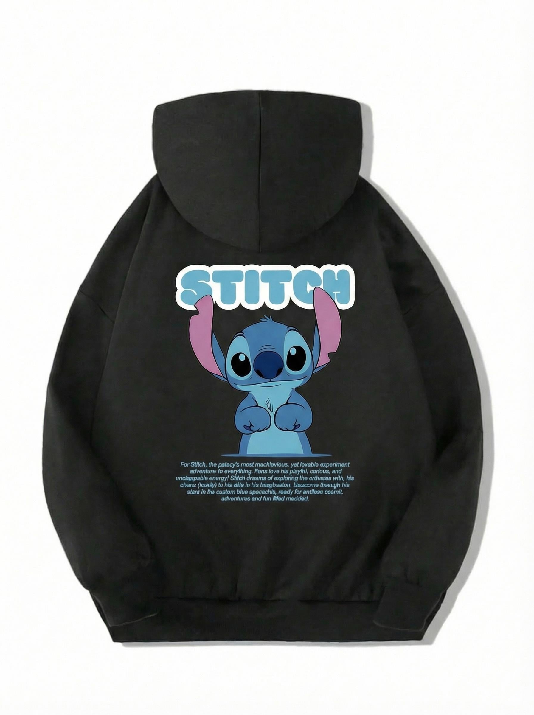 BRZ Kids Unisex Çocuk Stitch Hoodie 