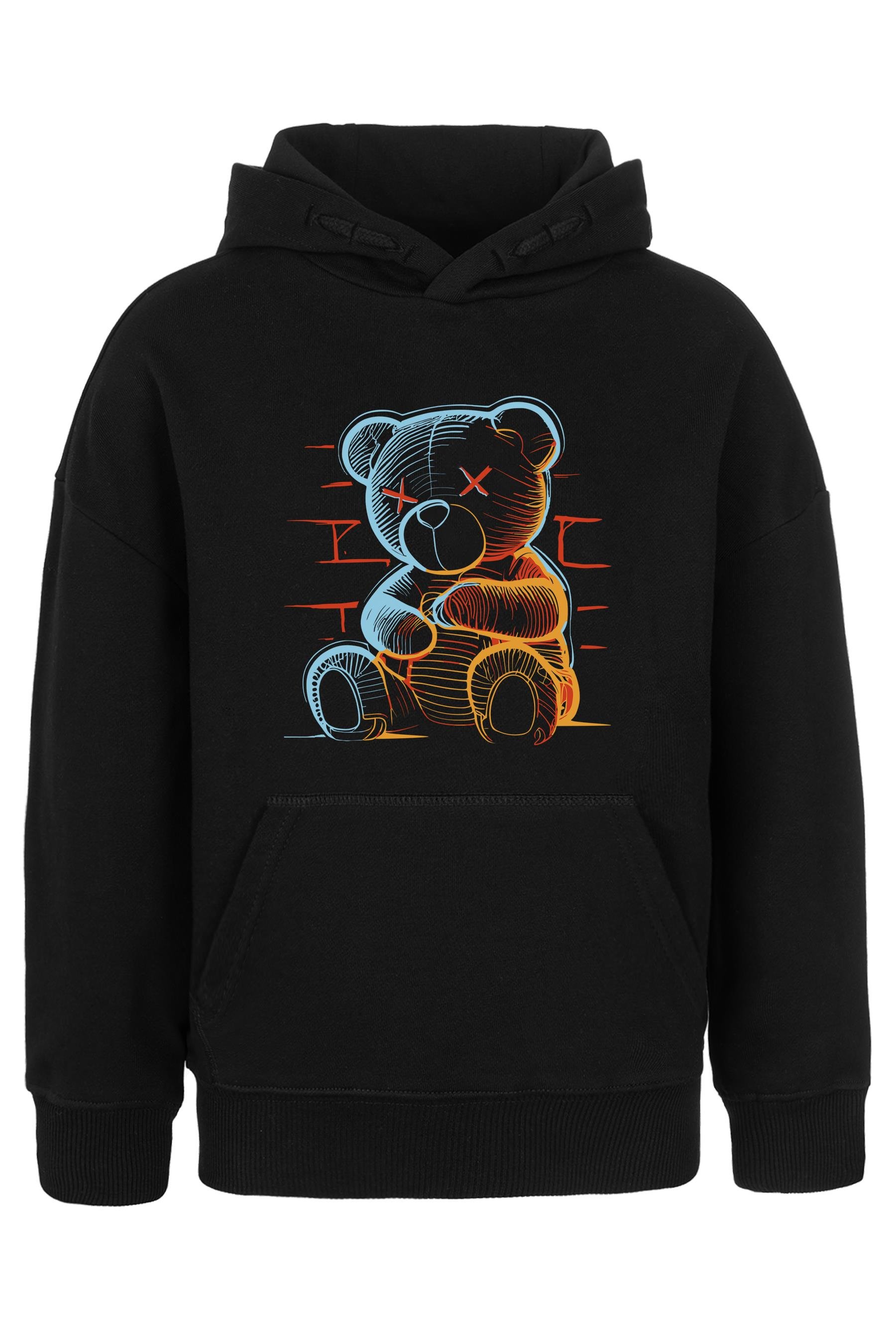 BRZ Kids Unisex Çocuk Teddy Bear Hoodie