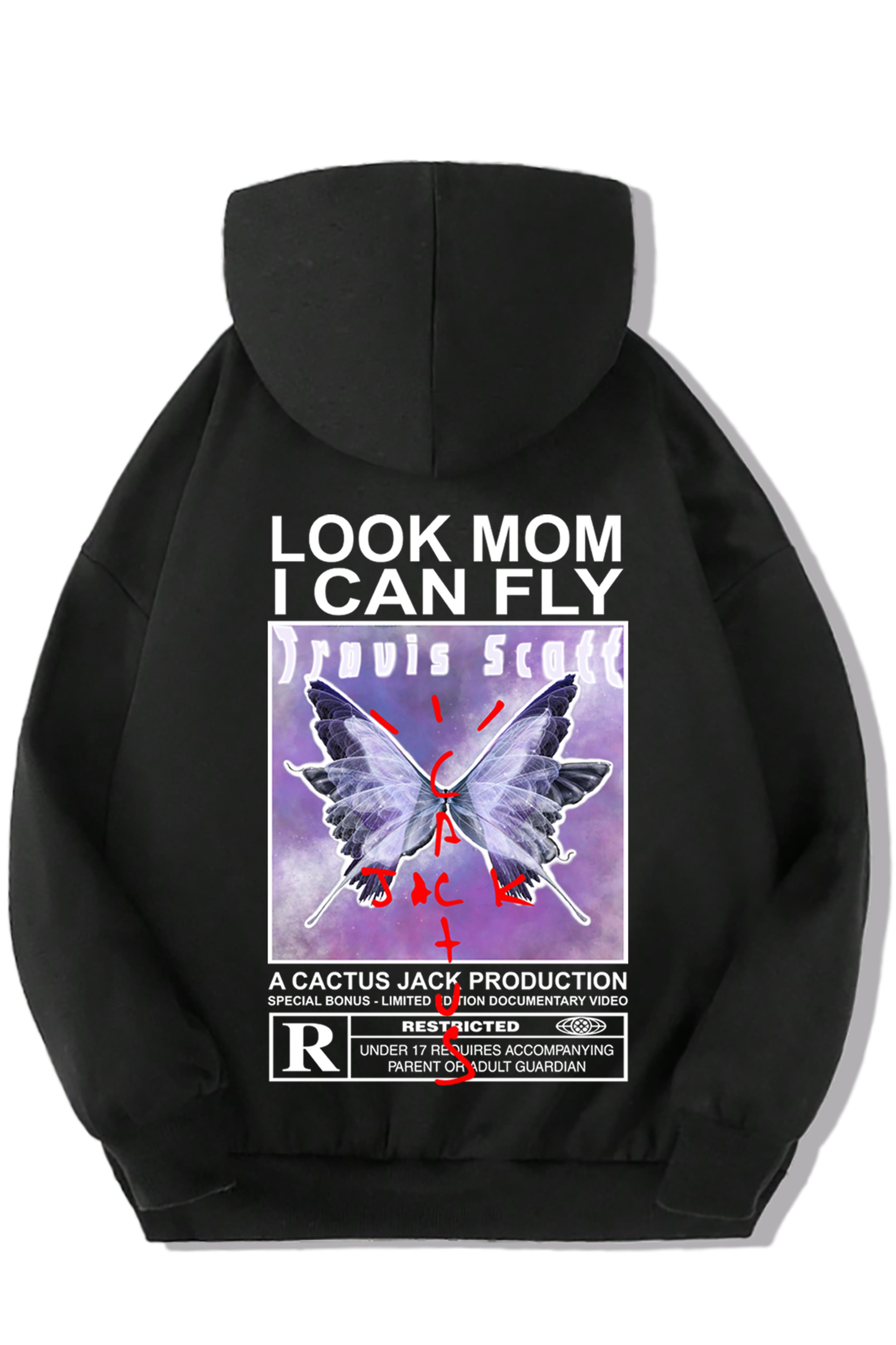 BRZ Kids Unisex Çocuk Travis Scott Cactus Jack Hoodie