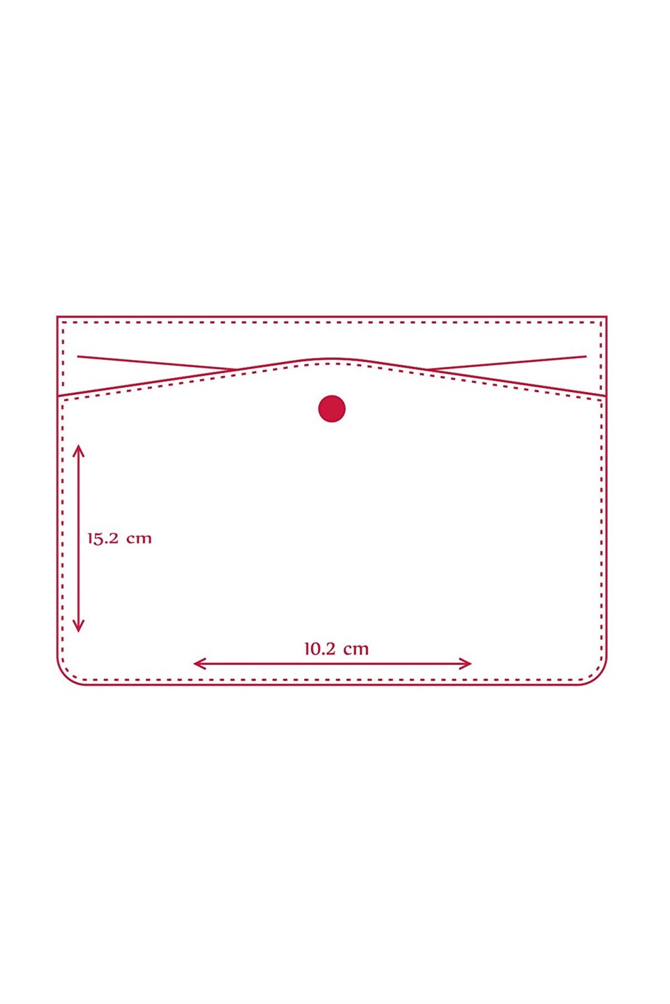 Flapp Deri Kırmızı Desenli Rfıd Korumalı Engelleyici Fermuarlı Bozukpara Gözlü Çanta Cüzdan