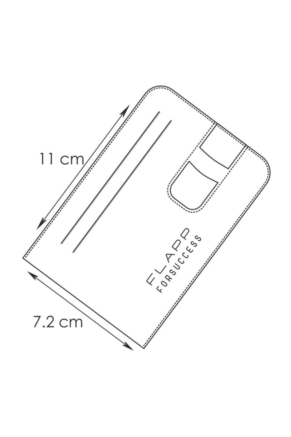 Flapp Hakiki Deri Crazy Kahverengi Cüzdan Kartlık