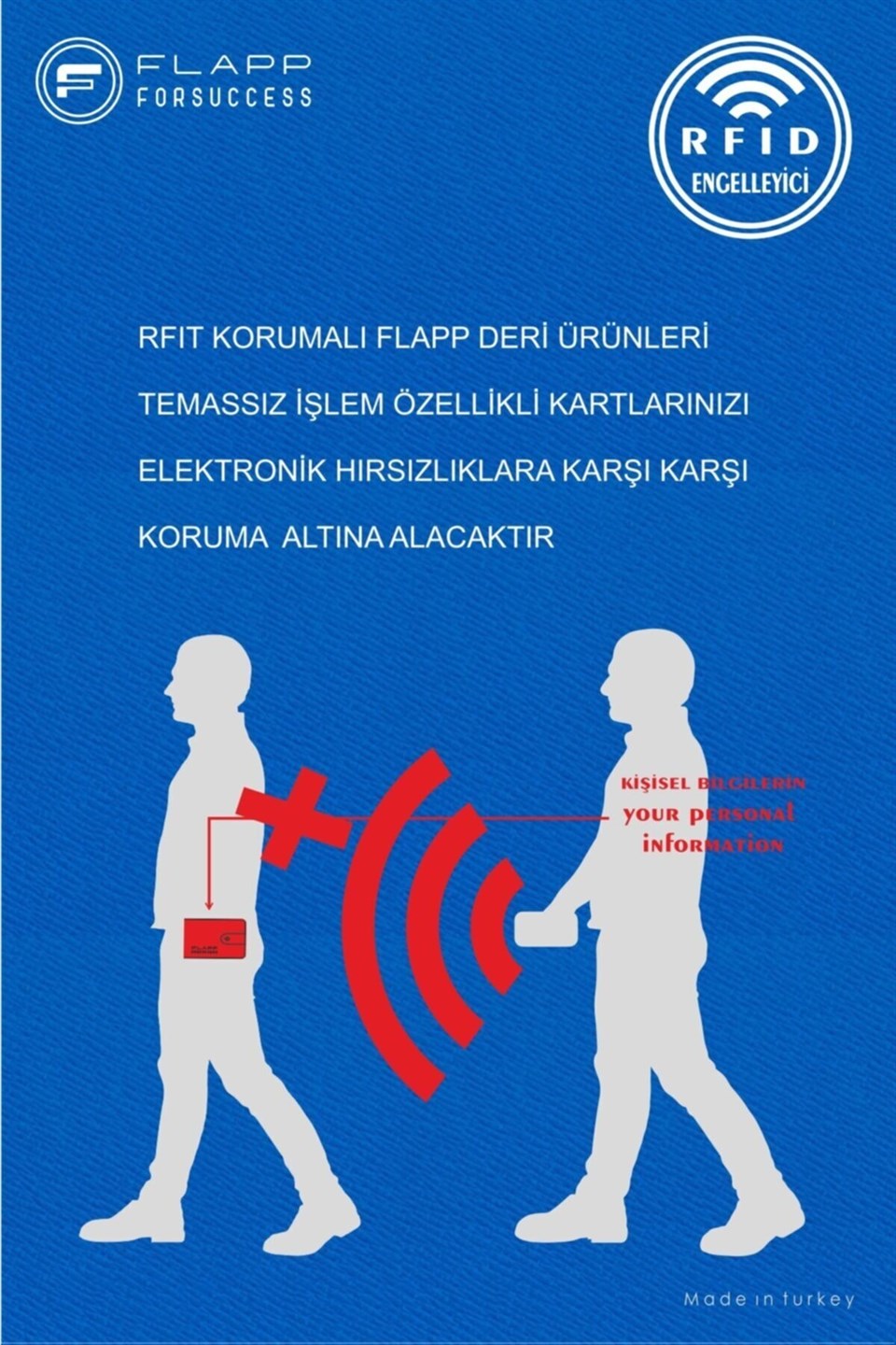 Flapp Hakiki Deri Crazy Yeşil Cüzdan Kartlık