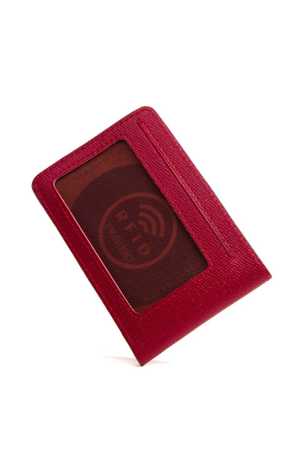 Flapp Hakiki Deri Desenli Kadın Cüzdan Kartlık