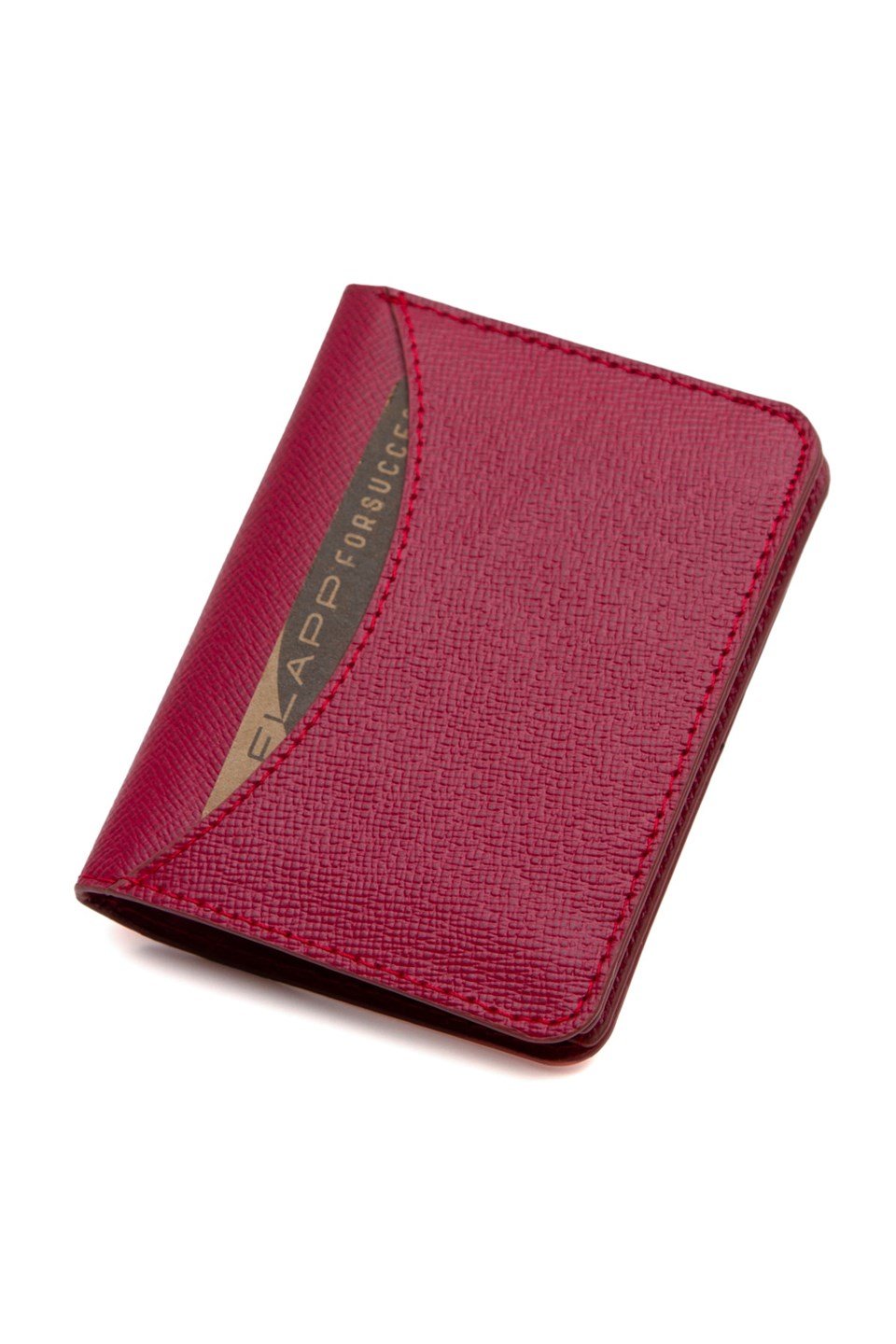 Flapp Hakiki Deri Desenli Pembe Rfıd Korumalı Cüzdan Kartlık