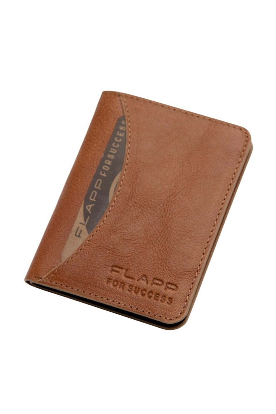 Flapp Hakiki Deri Rfıd Korumalı Taba Unısex Cüzdan