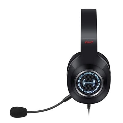 Edifier G2 Iı 7.1 Surround USB Girişli 50MM Sürücü Rgb Kulaküstü Oyuncu Kulaklığı Siyah