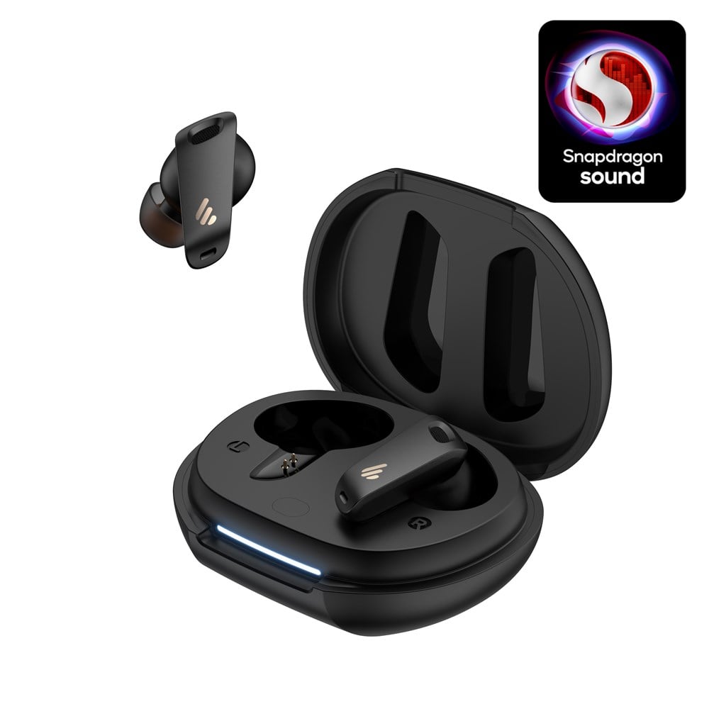 Bluetooth KulaklıklarEdifierEdifier Neobuds S Gerçek  Kablosuz Gürültü Engelleme Özelliğine Sahip Kulak içi Kulaklıklar Siyah ( Snapdragon )