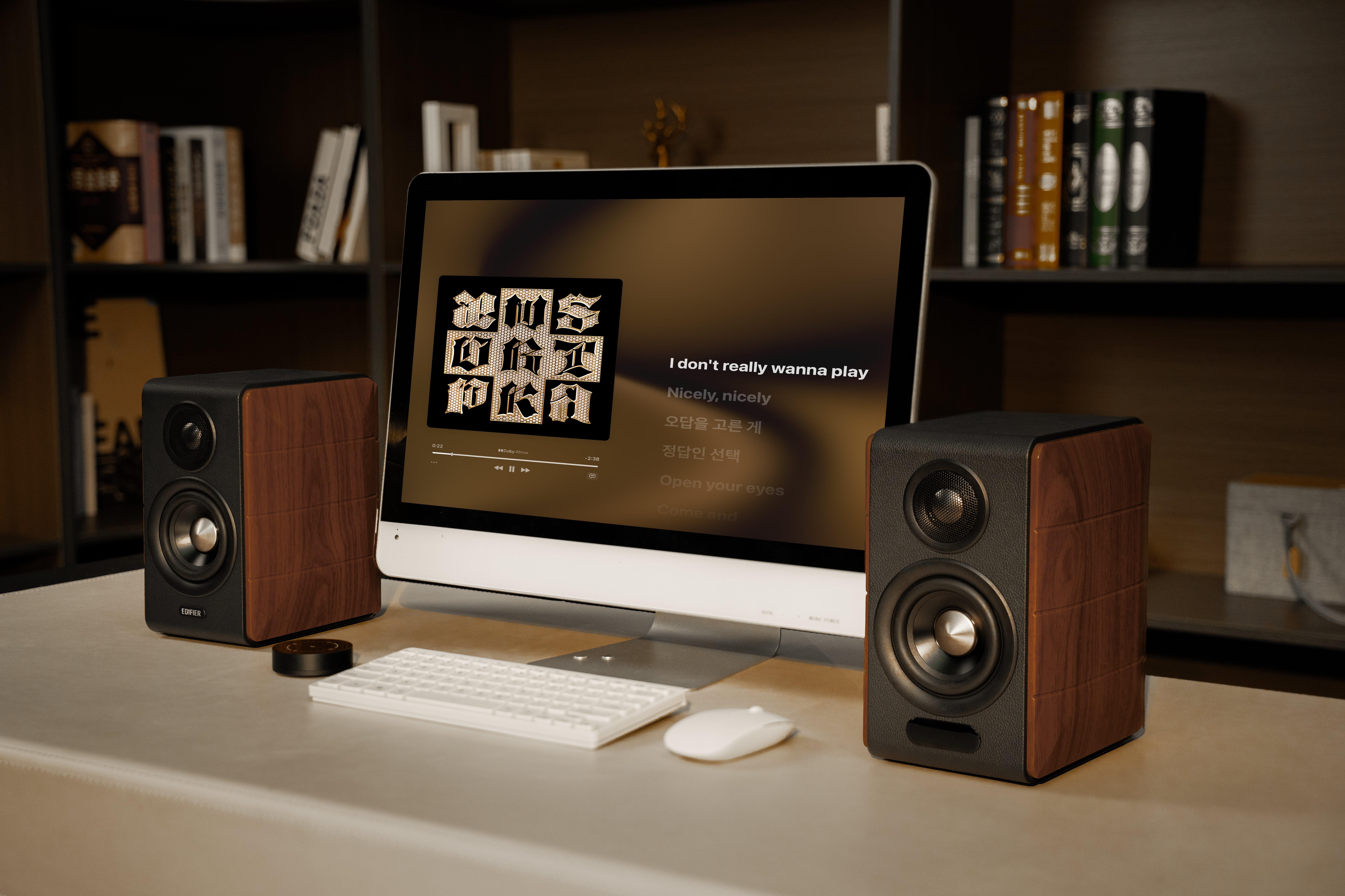 S SERİSİ AKTİF HOPARLÖRLEREdifierEdifier S880DB MKII 2.0 Aktif Hi-Fi Hoparlör Ceviz