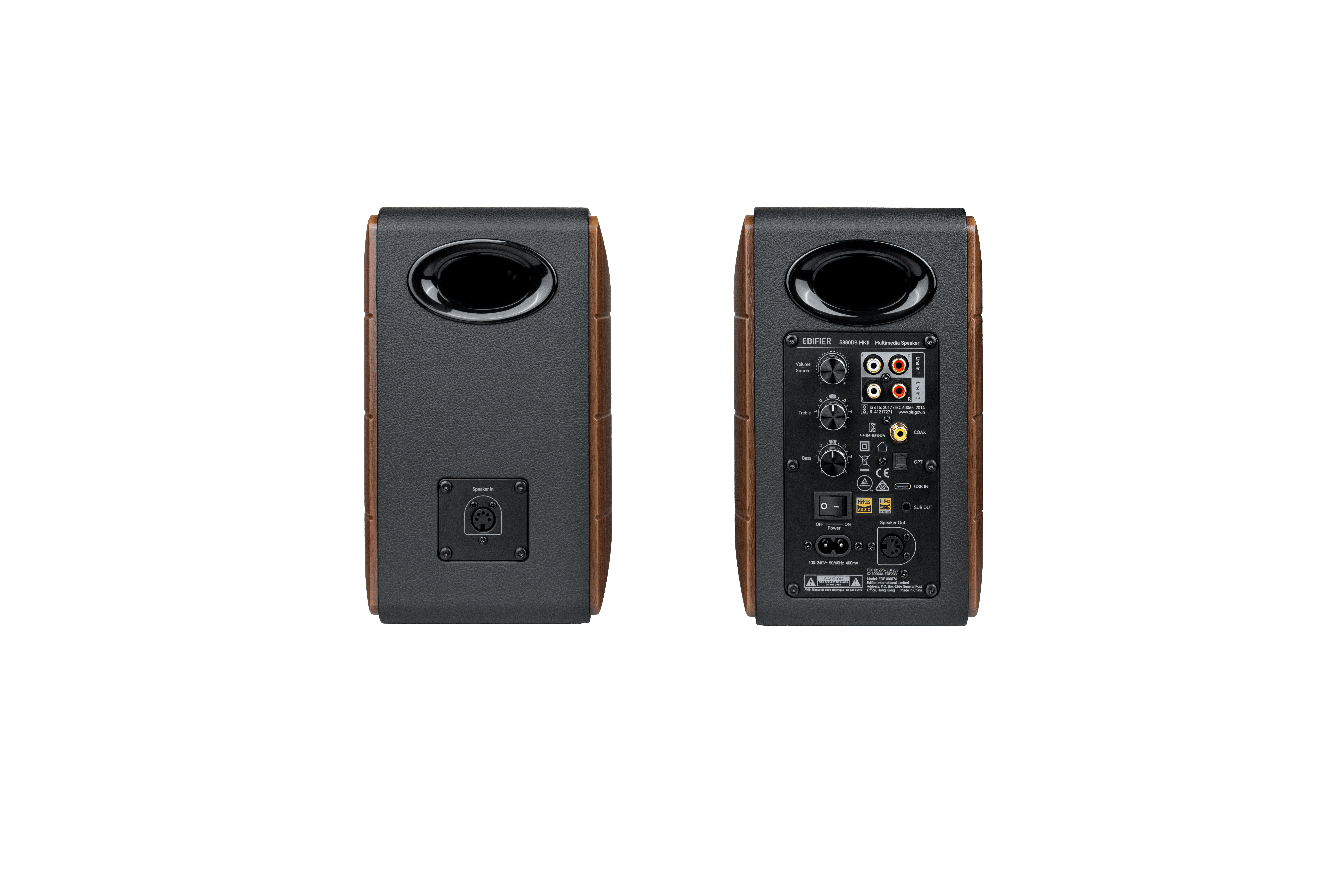 S SERİSİ AKTİF HOPARLÖRLEREdifierEdifier S880DB MKII 2.0 Aktif Hi-Fi Hoparlör Ceviz