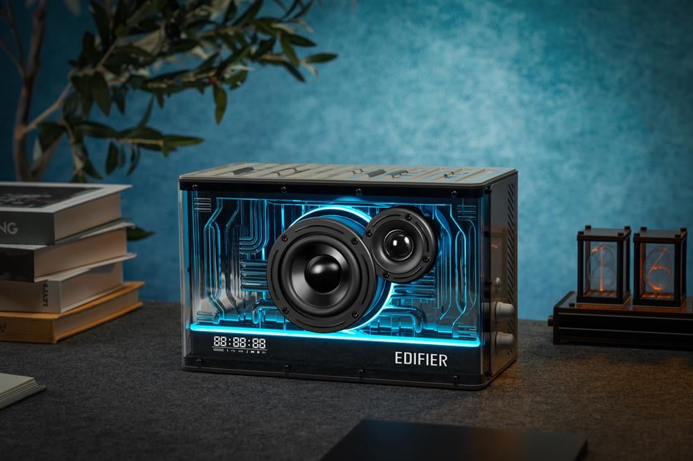 Kabin-Hoparlör-MonitörEdifierGaN Şarjlı Masaüstü Bluetooth Hoparlör