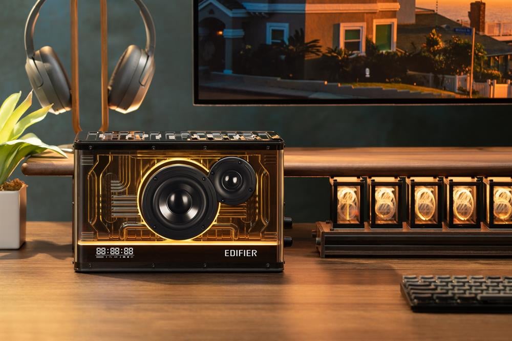 Kabin-Hoparlör-MonitörEdifierGaN Şarjlı Masaüstü Bluetooth Hoparlör