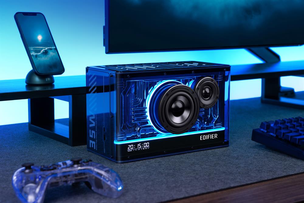 Kabin-Hoparlör-MonitörEdifierGaN Şarjlı Masaüstü Bluetooth Hoparlör