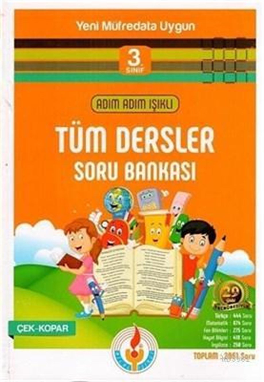 3.Sınıf Adım Adım Tüm Dersler Soru Bankası 2019