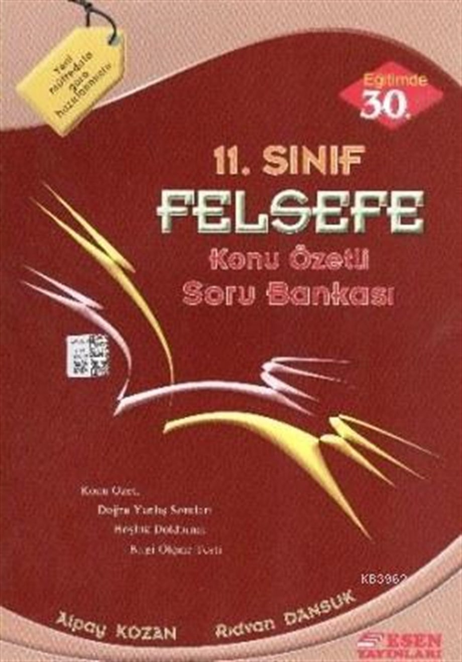 Esen Yayınları 11. Sınıf Felsefe Konu Özetli Soru Bankası Esen 