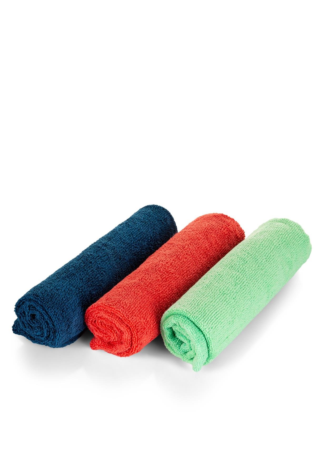 EWOCAR 3'lü Mikrofiber Bez Seti