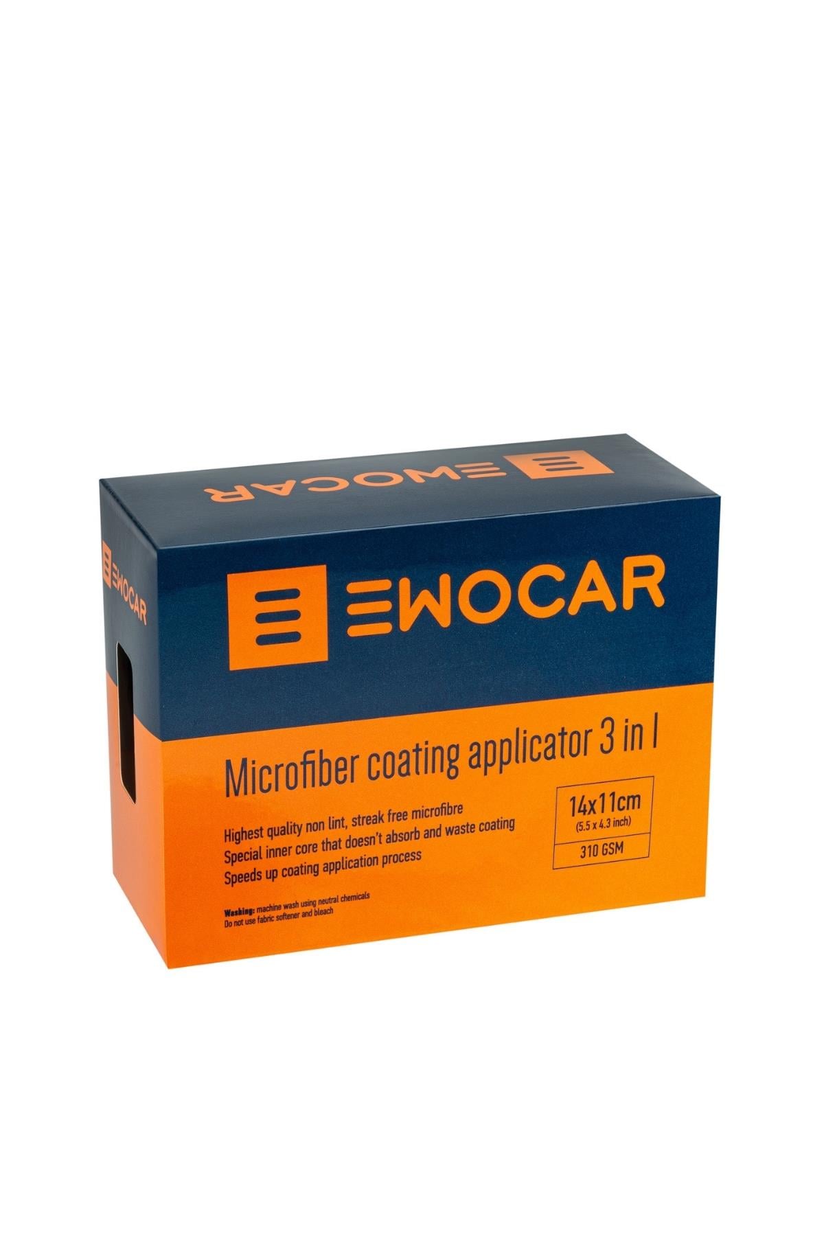 EWOCAR Microfiber Seramik Kaplama Aplikatörü 3 in 1