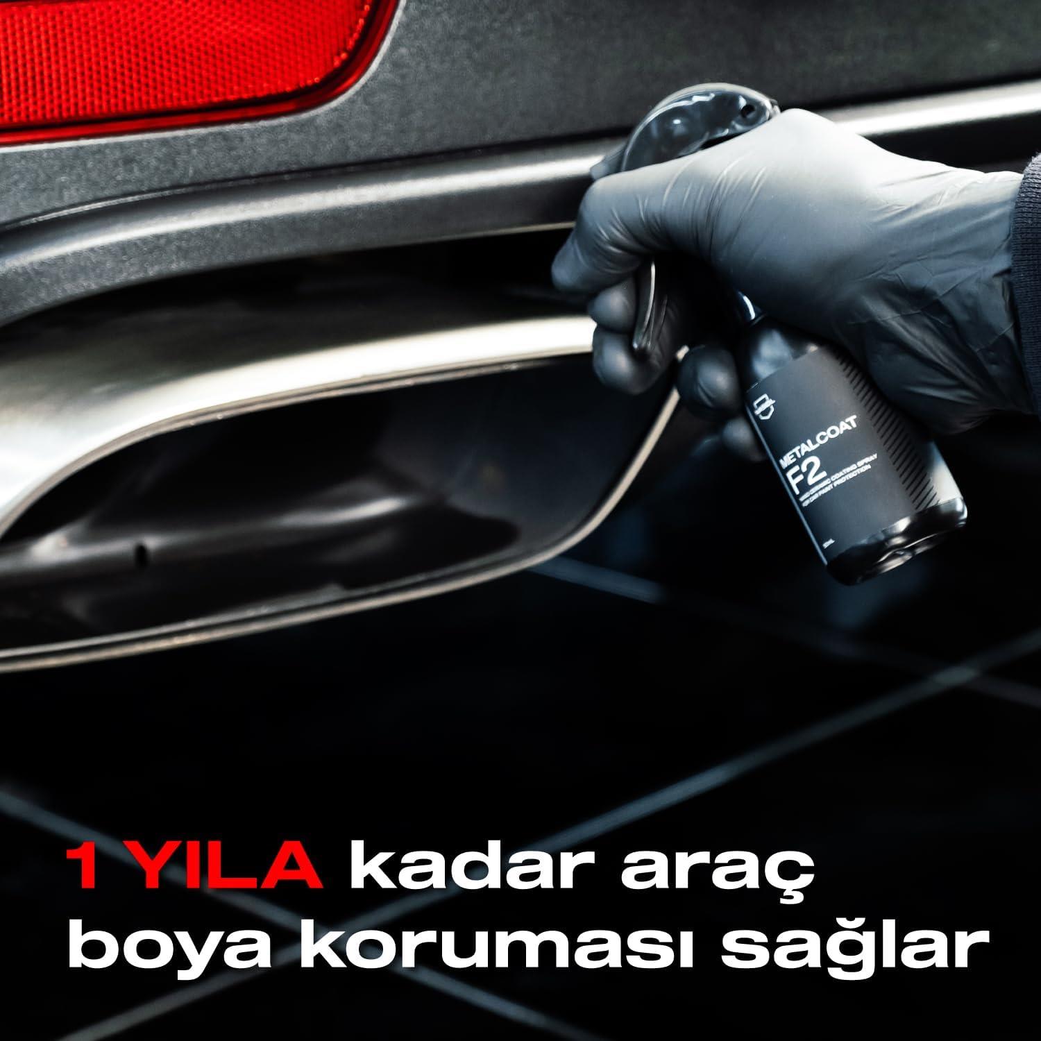 Nasiol Metalcoat F2 Sprey Nano Seramik Kaplama 50ml