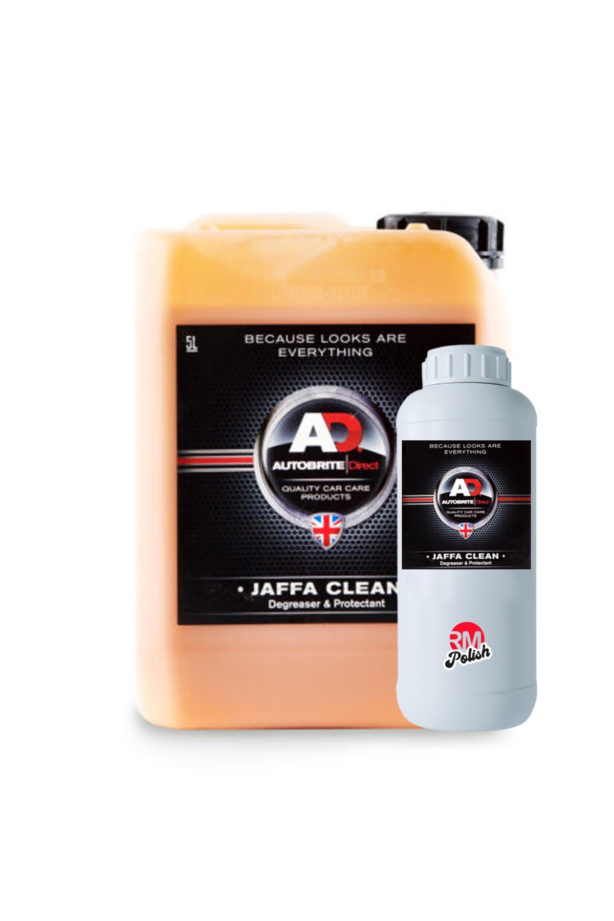 RM Polish Auto Brite Jaffa Clean Degreaser Agresif Temizleyici 1LT