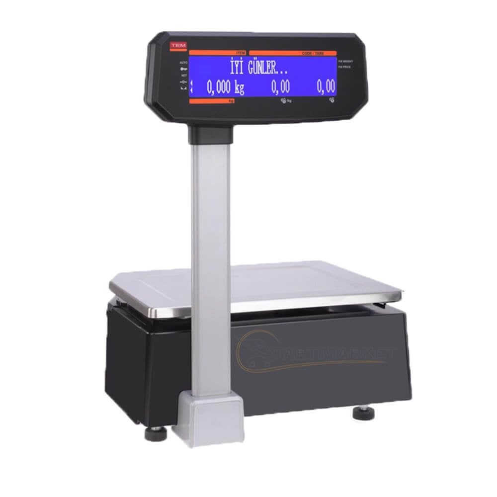 TEM RLS 1100 BARKODLU TERAZİ - 2