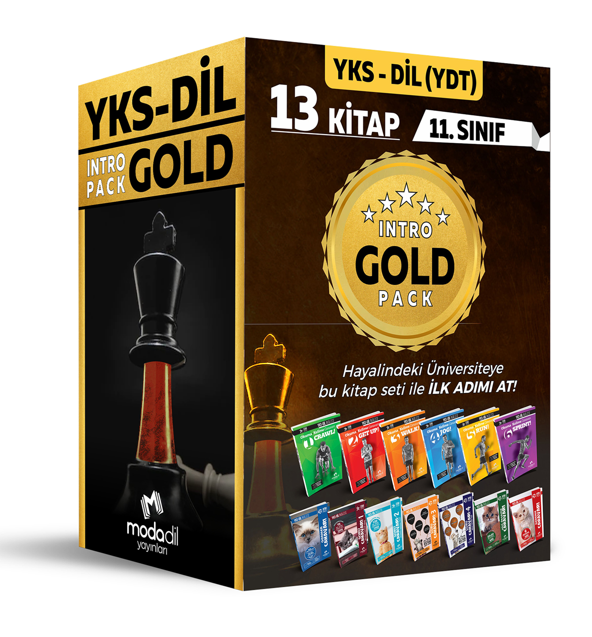 11. Sınıf SetleriYKSDİL INTRO PACK - GOLD PLUS (11. Sınıf Seti)MODADİL Yayınları