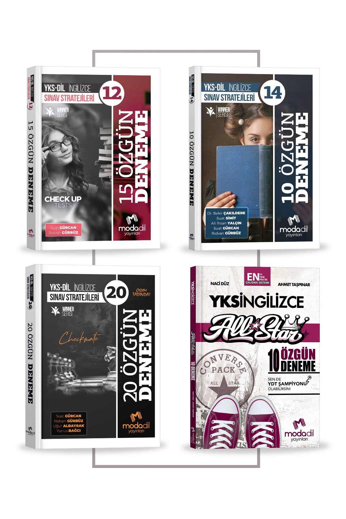 KİTAP SETLERİYKSDİL (YDT) Deneme Seti (55 Deneme)MODADİL Yayınları