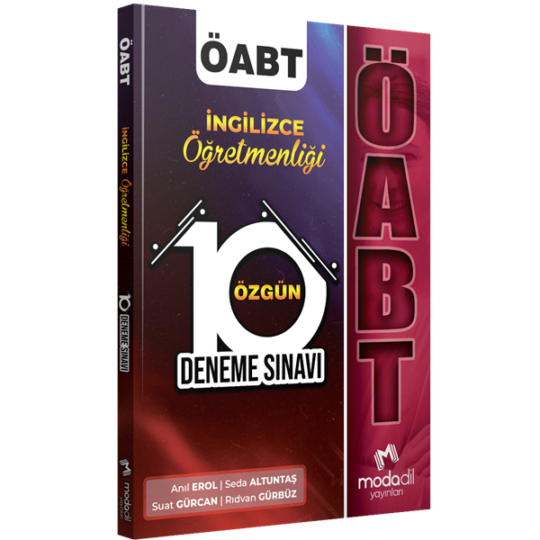 ÖABT İngilizce ÖğretmenliğiÖABT İngilizce Öğretmenliği - 10 DenemeMODADİL Yayınları